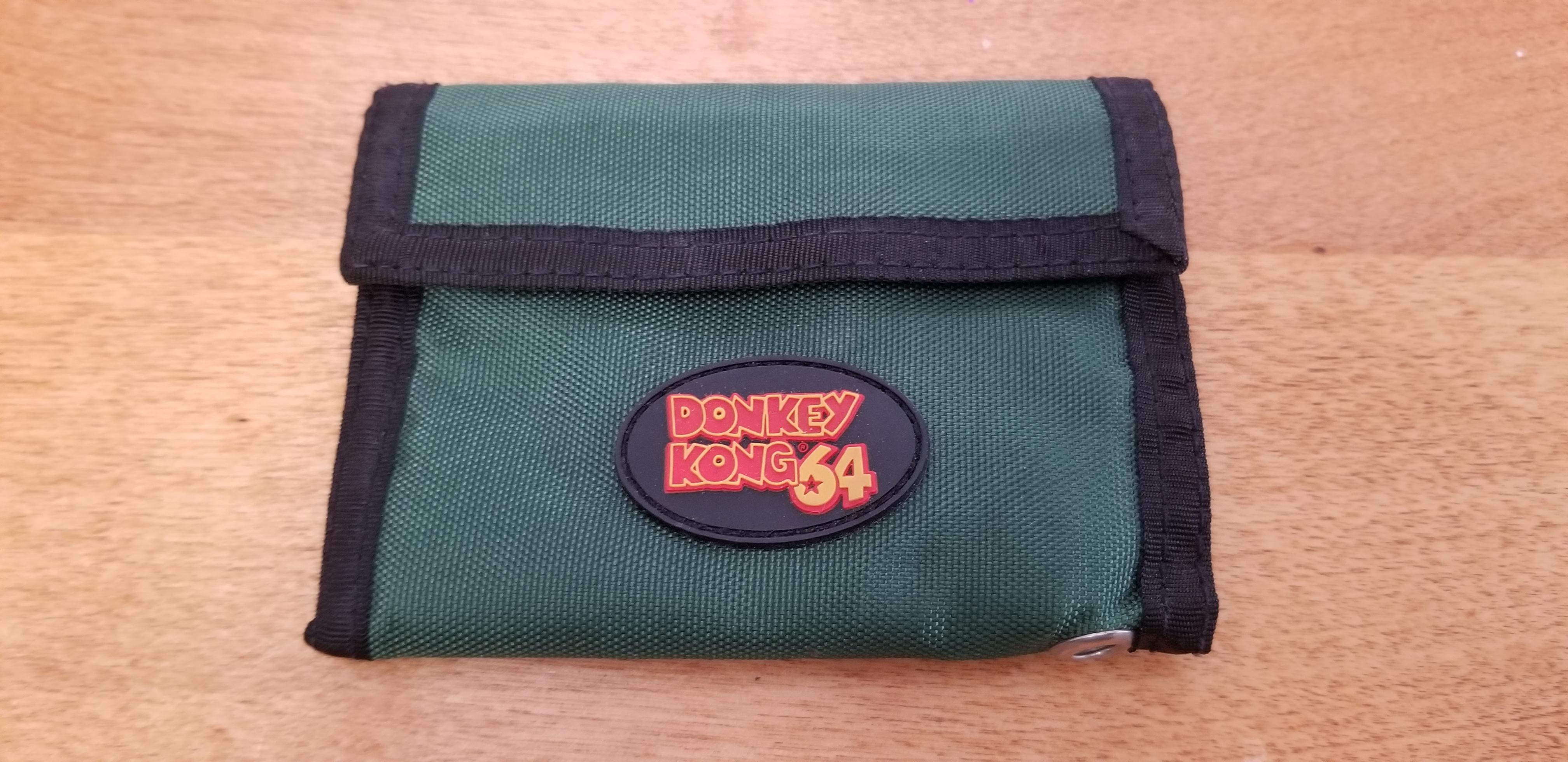 Found this Donkey Kong 64 wallet at the Goodwill bins today r