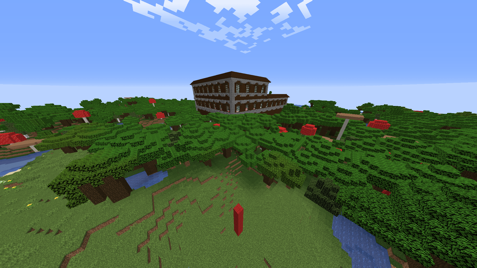 Woodland mansion spawn 1.16.1 Seed 6953033363718915247 r/minecraftseeds