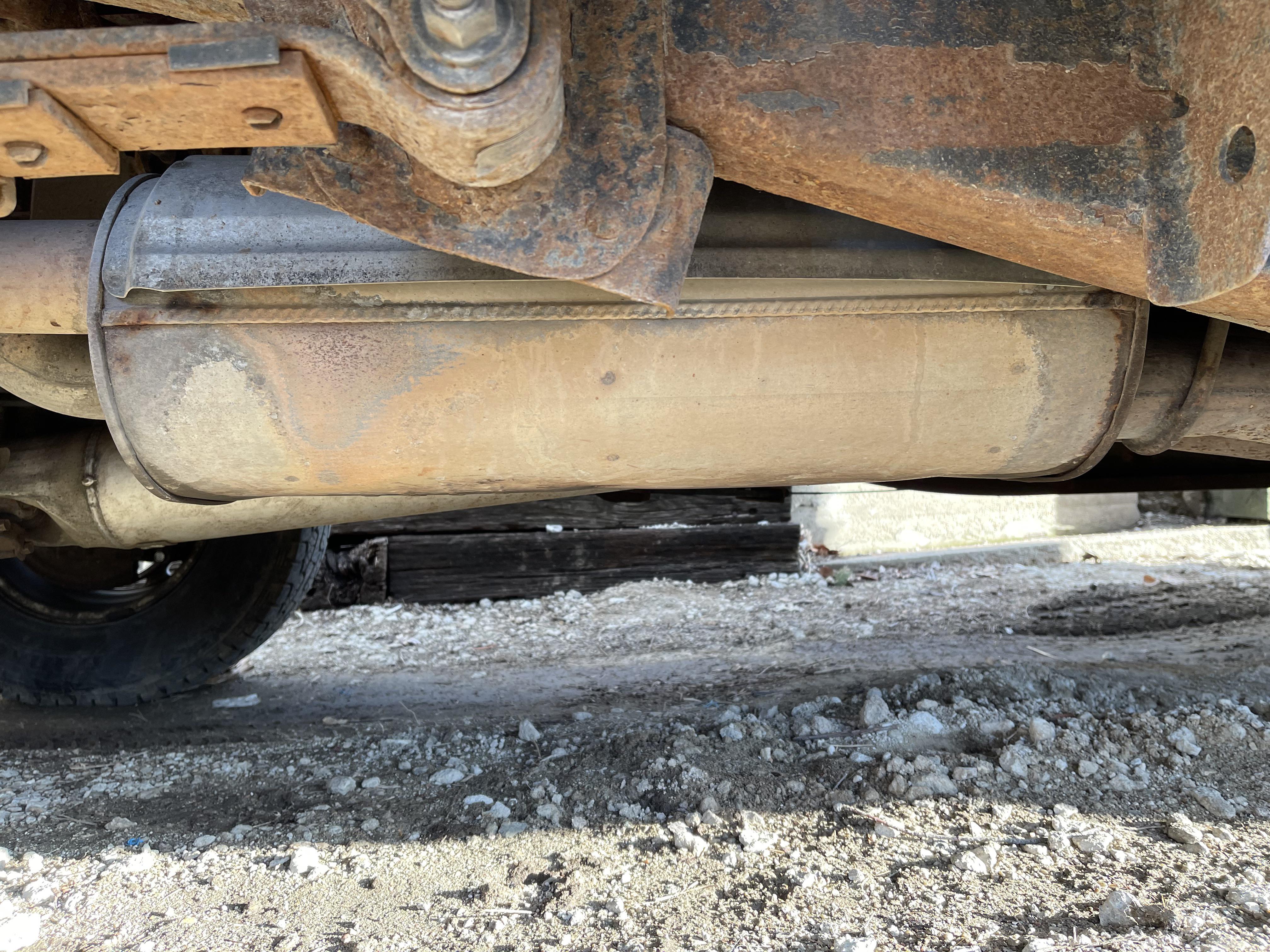 This part of 2003 Chevy 2500HD exhaust is rattling on acceleration