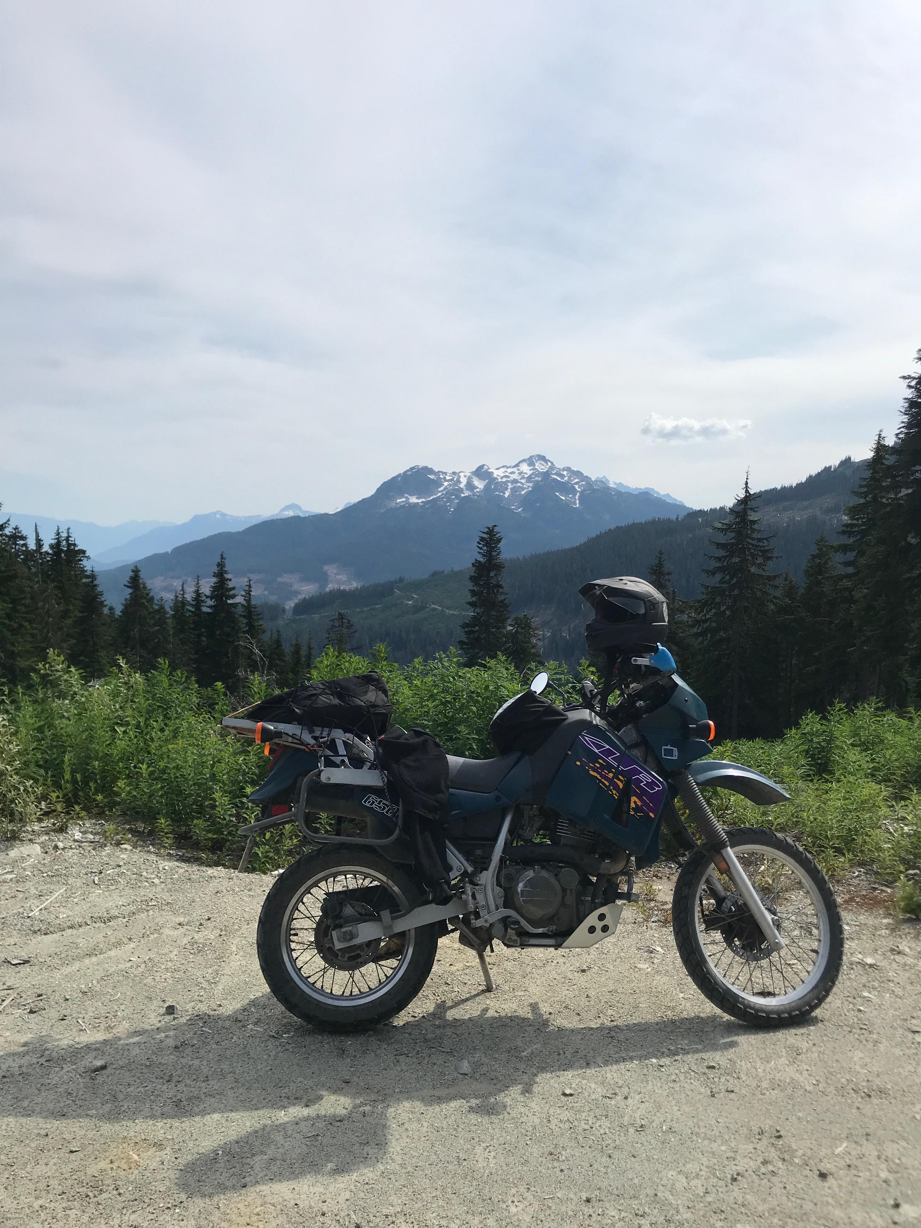 Stolen 99 Kamloops KLR 650 Motorcycle Nicola & 10th r/Kamloops
