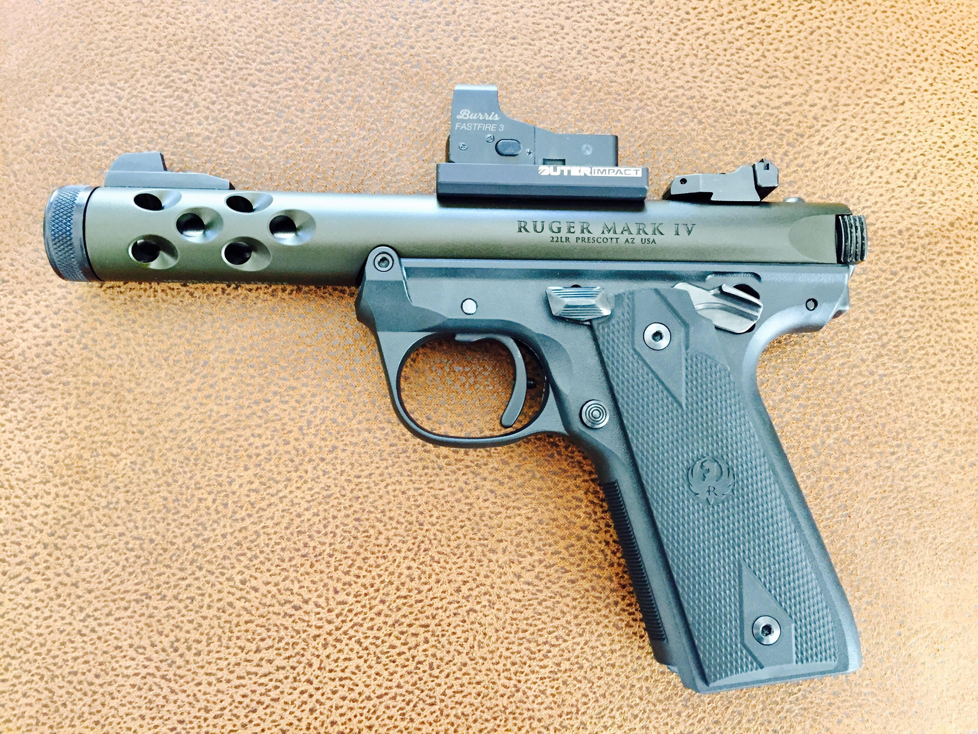 Ruger 22/45 mk iv lite good host? Should I be concerned about the