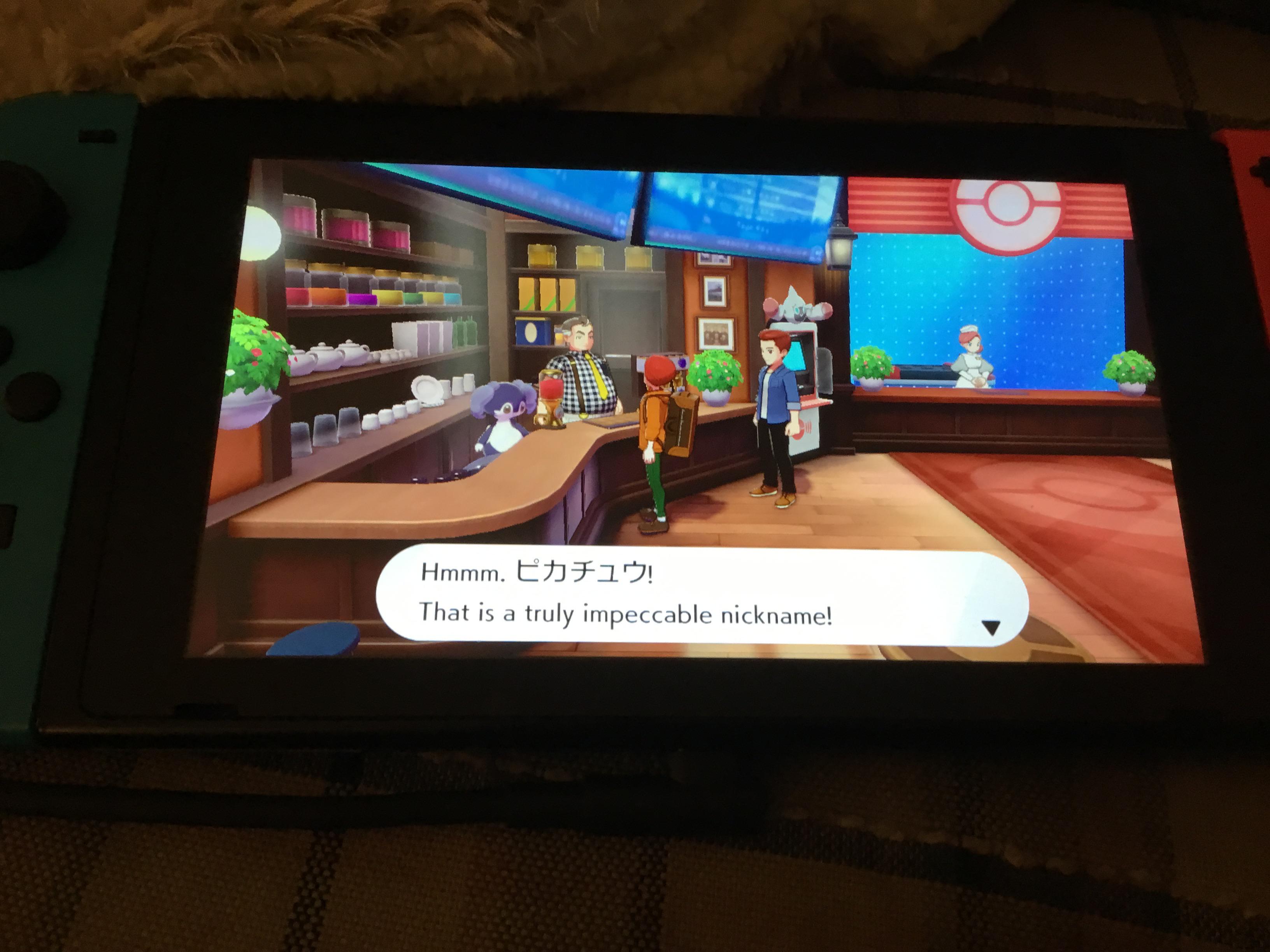 Name Rater In Pokemon Sword Won T Allow Me To Change A Pokemon S Name Help Pokemon