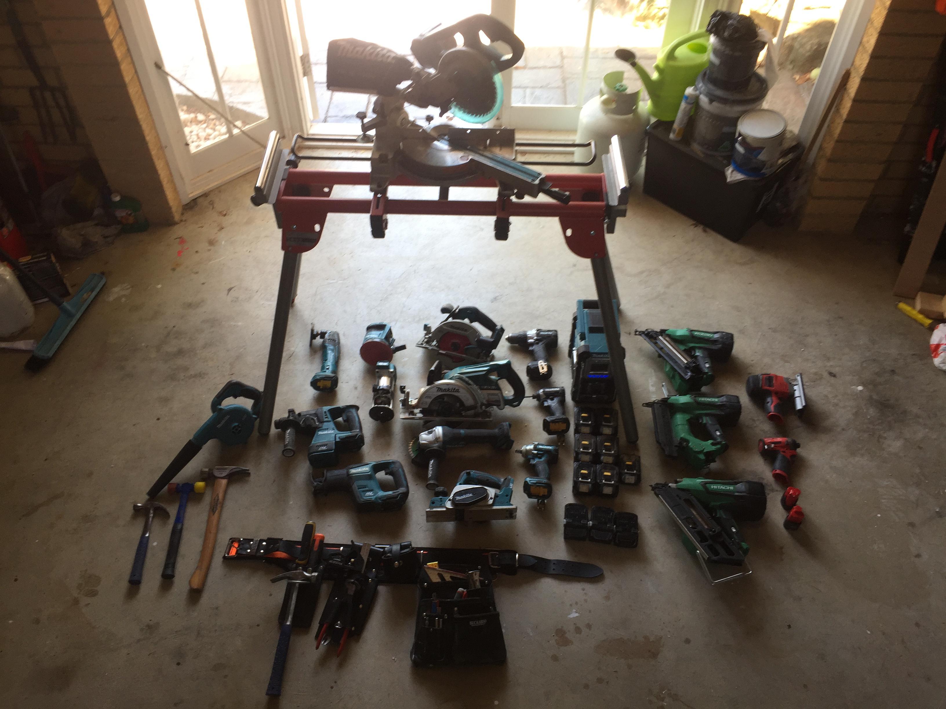 Apprentice Carpentry Power Power Tool and Belt Setup (First Year) r/Tools