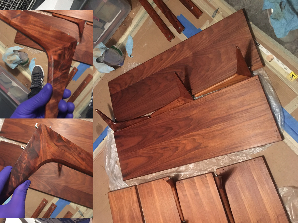 Rosewood or walnut? r/finishing
