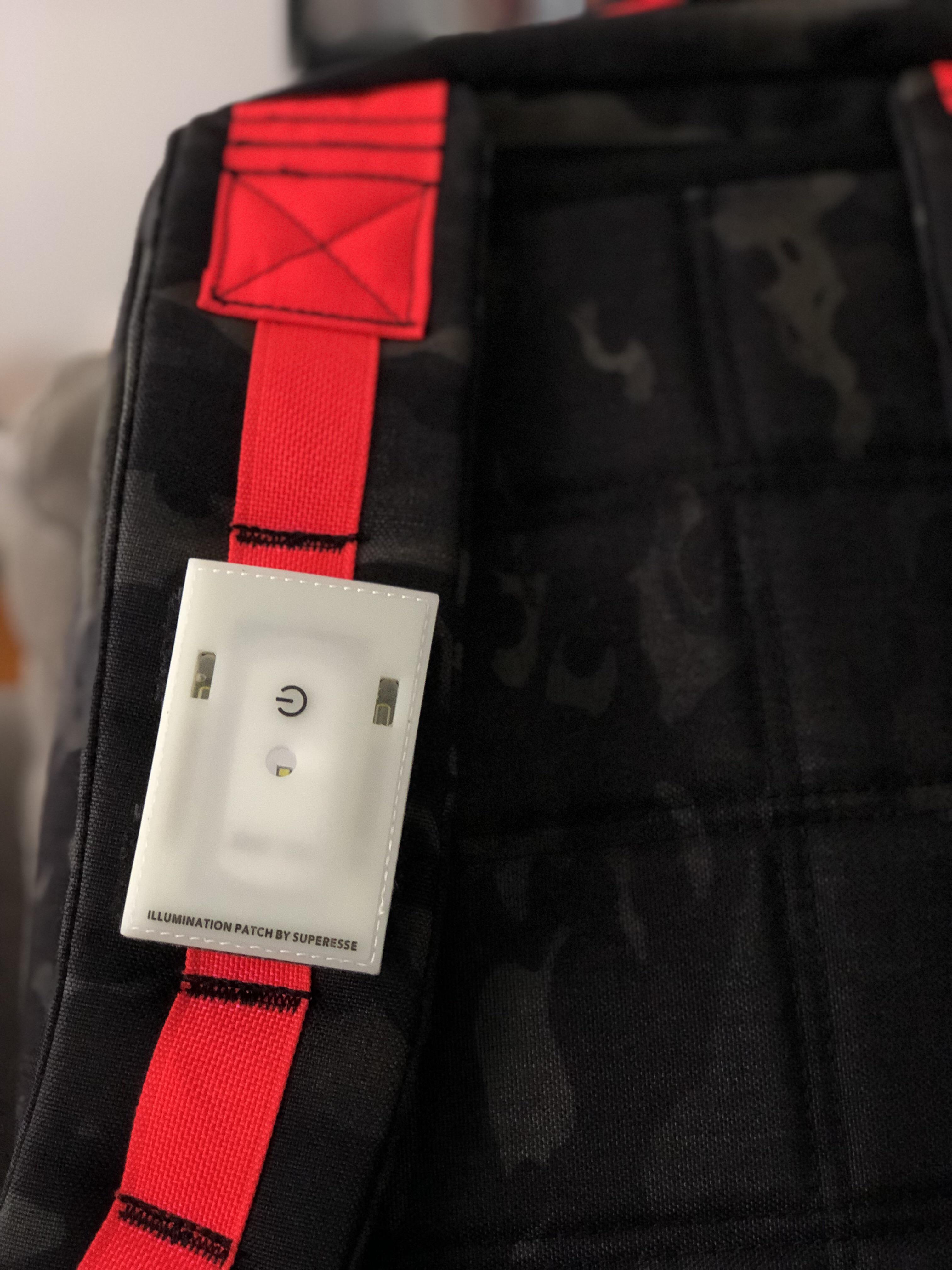 Picked up a glow moral patch with internal 200+ hour flat LED and two