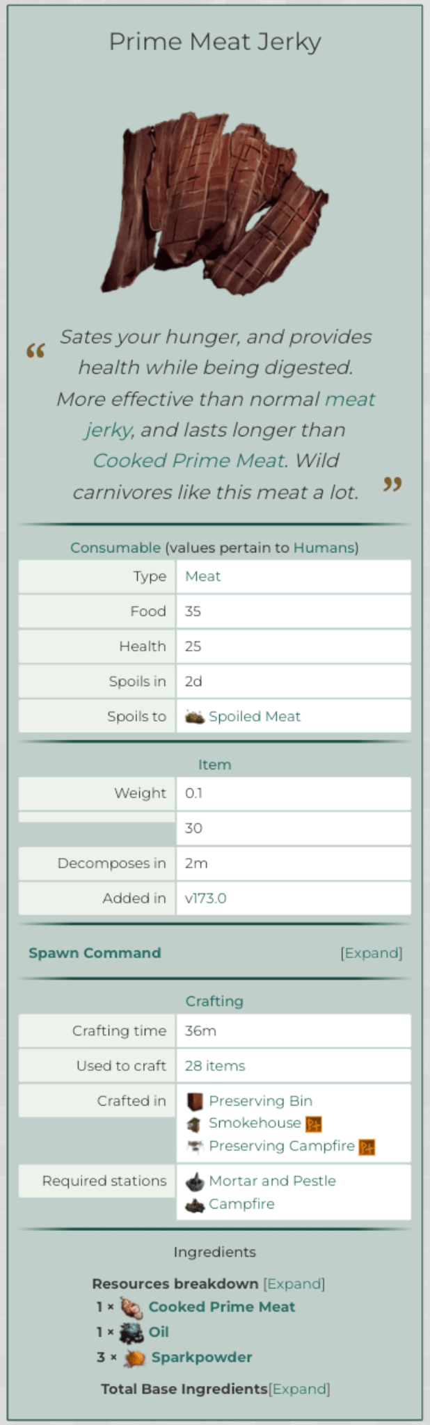 Is prime meat jerky good for taming Carnivores? r/playarkmobile