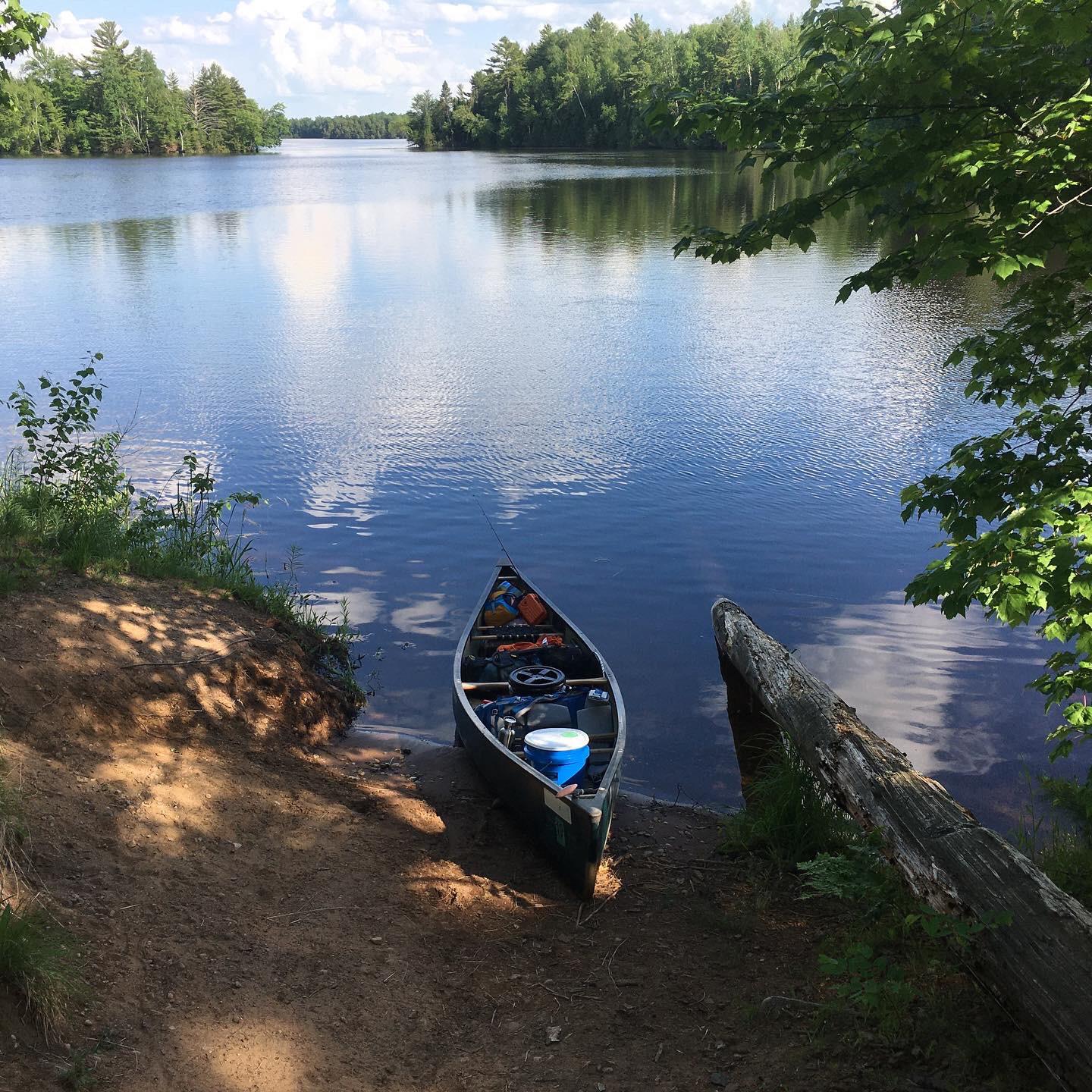 We pushed the limits of our 15’ Wenonah Heron on a fourday camping trip with a fouryearold