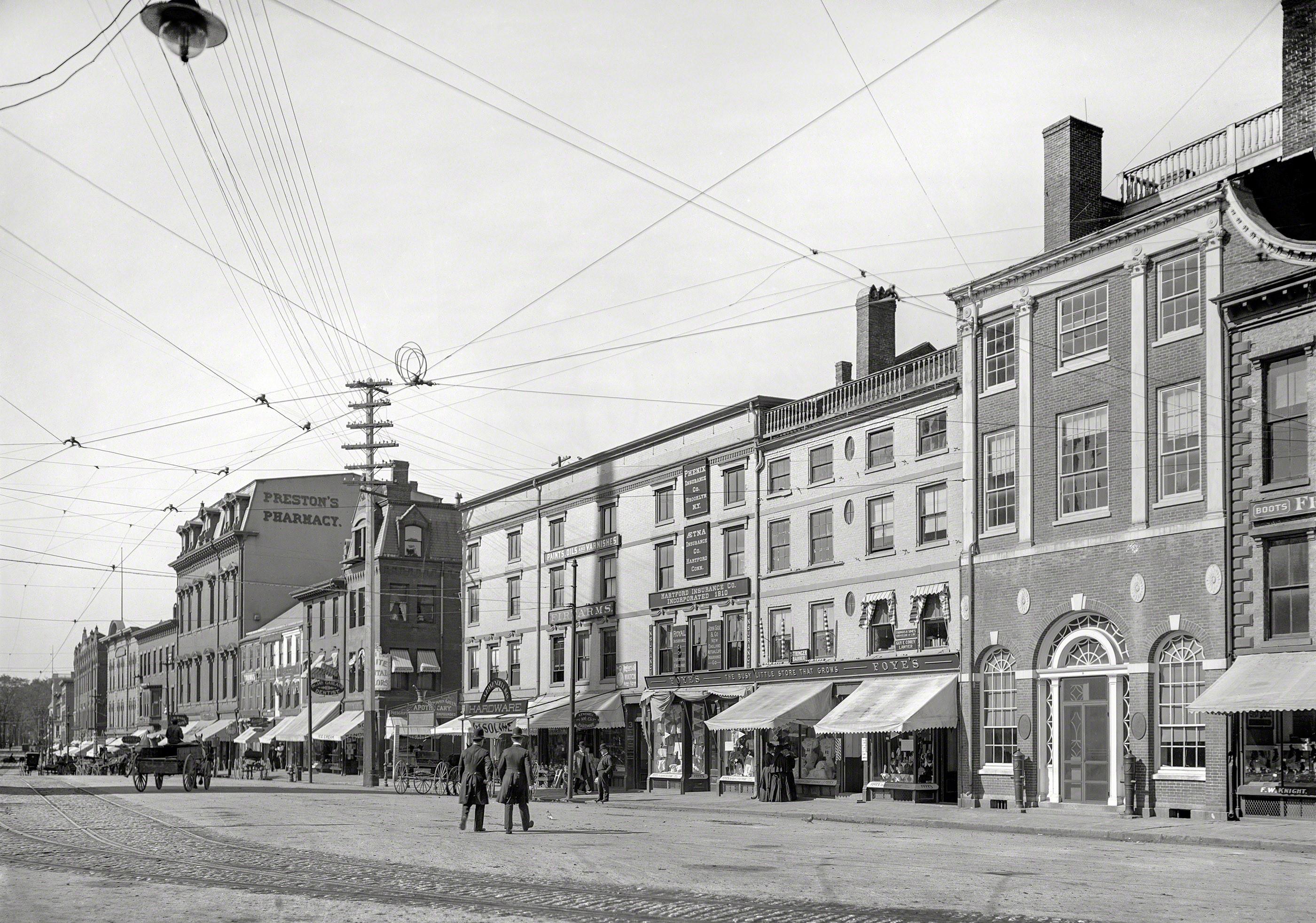 Congress Street, north side, Portsmouth, New Hampshire. 1907. r