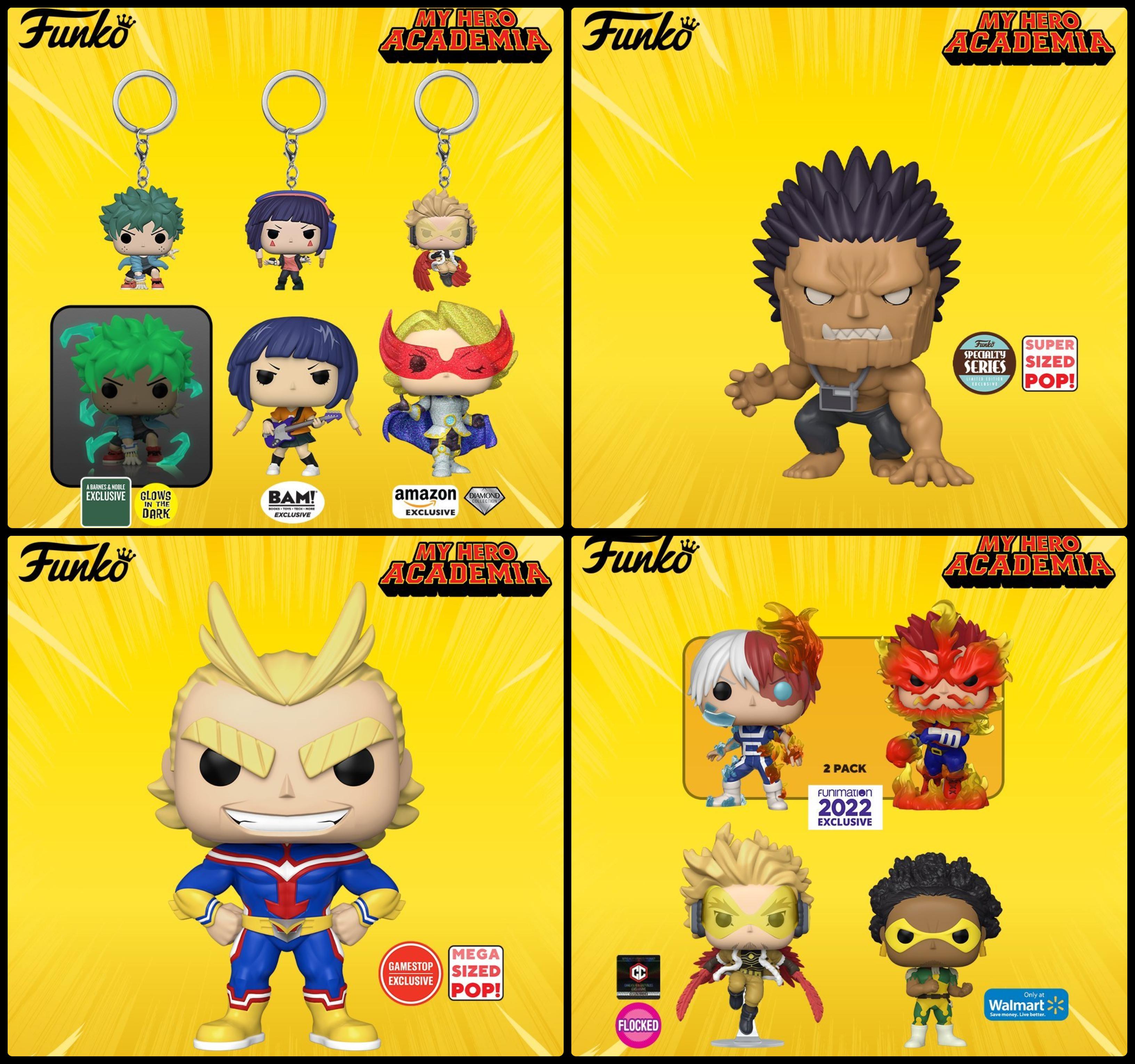 Lots of new exclusive Funko POPs including Gigantomachia and Rock Lock