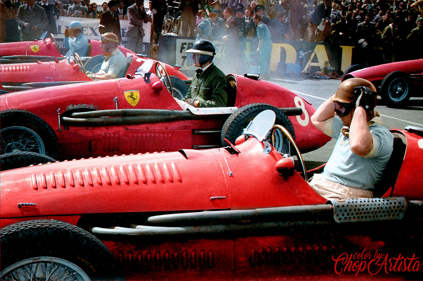 The start of where this sport began 1950 British Grand Prix r/formula1