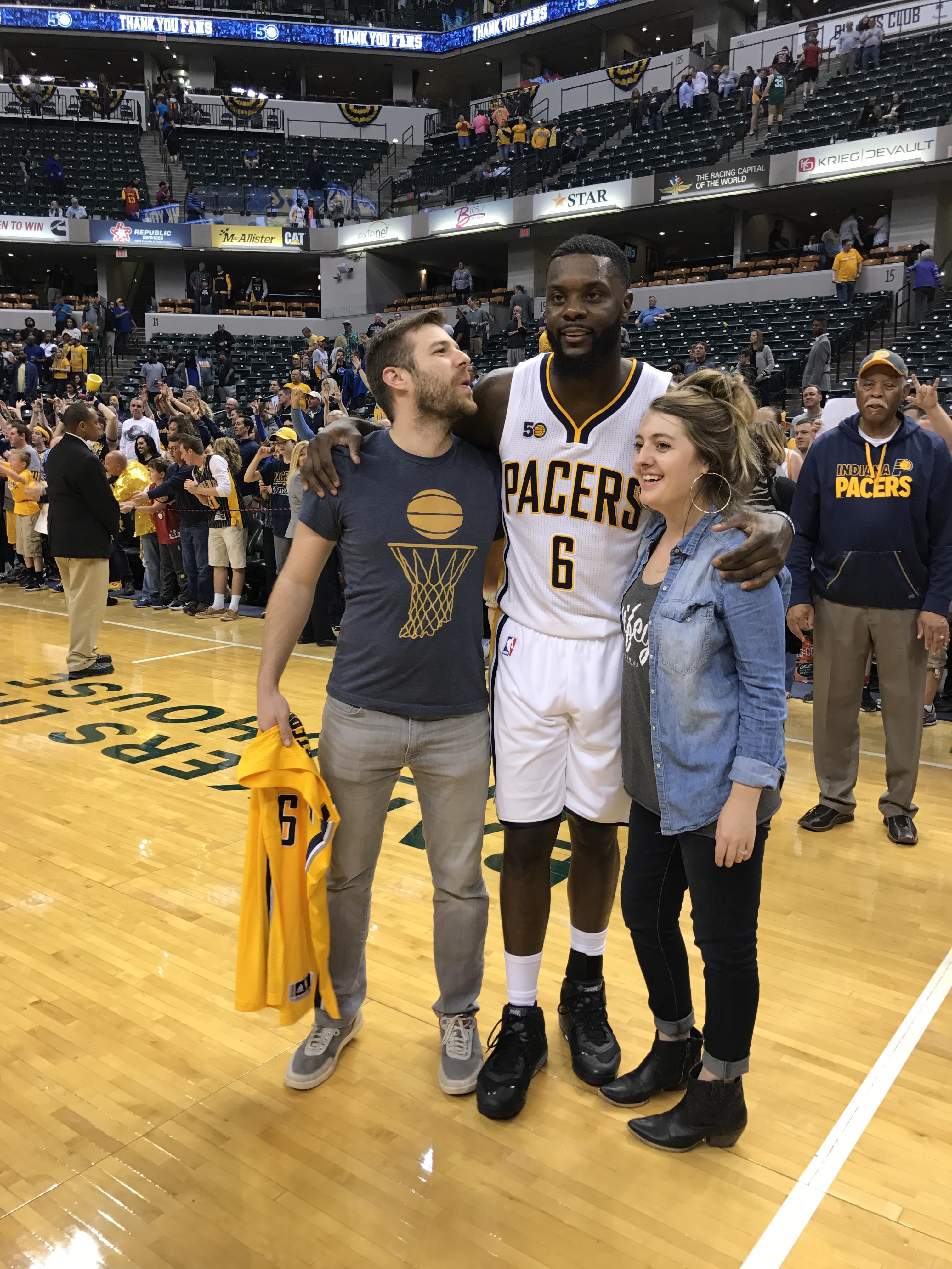 Don't worry LeBron fans, I got Lance back. pacers