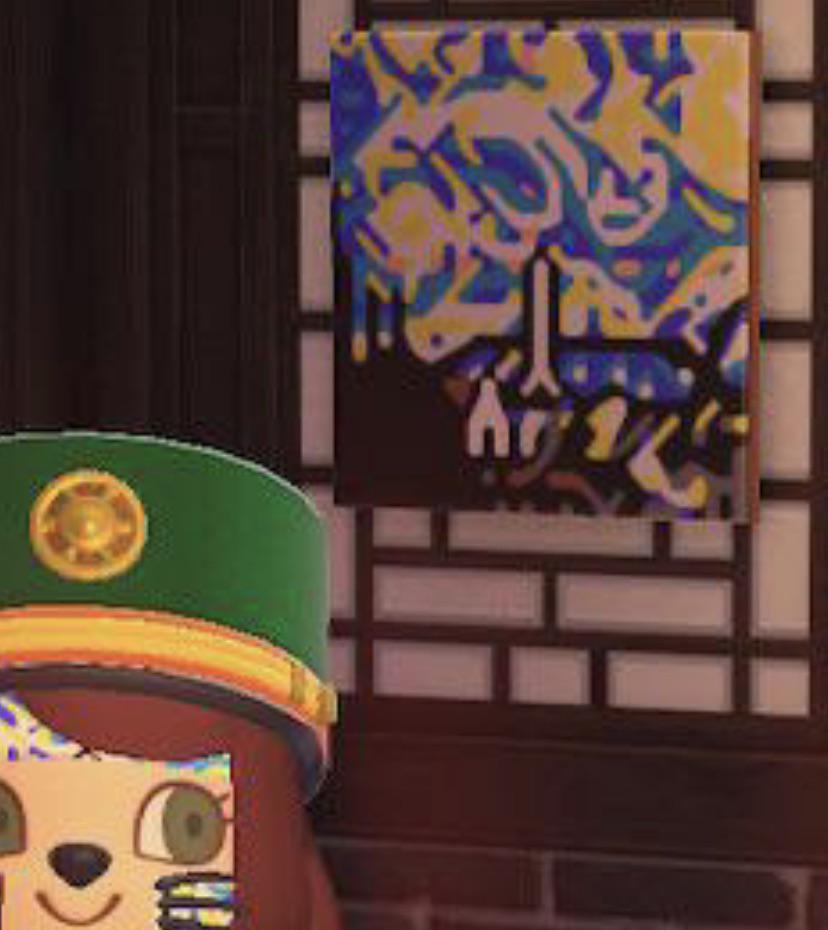 “Starry Night” recreation on ACNH r/gaming