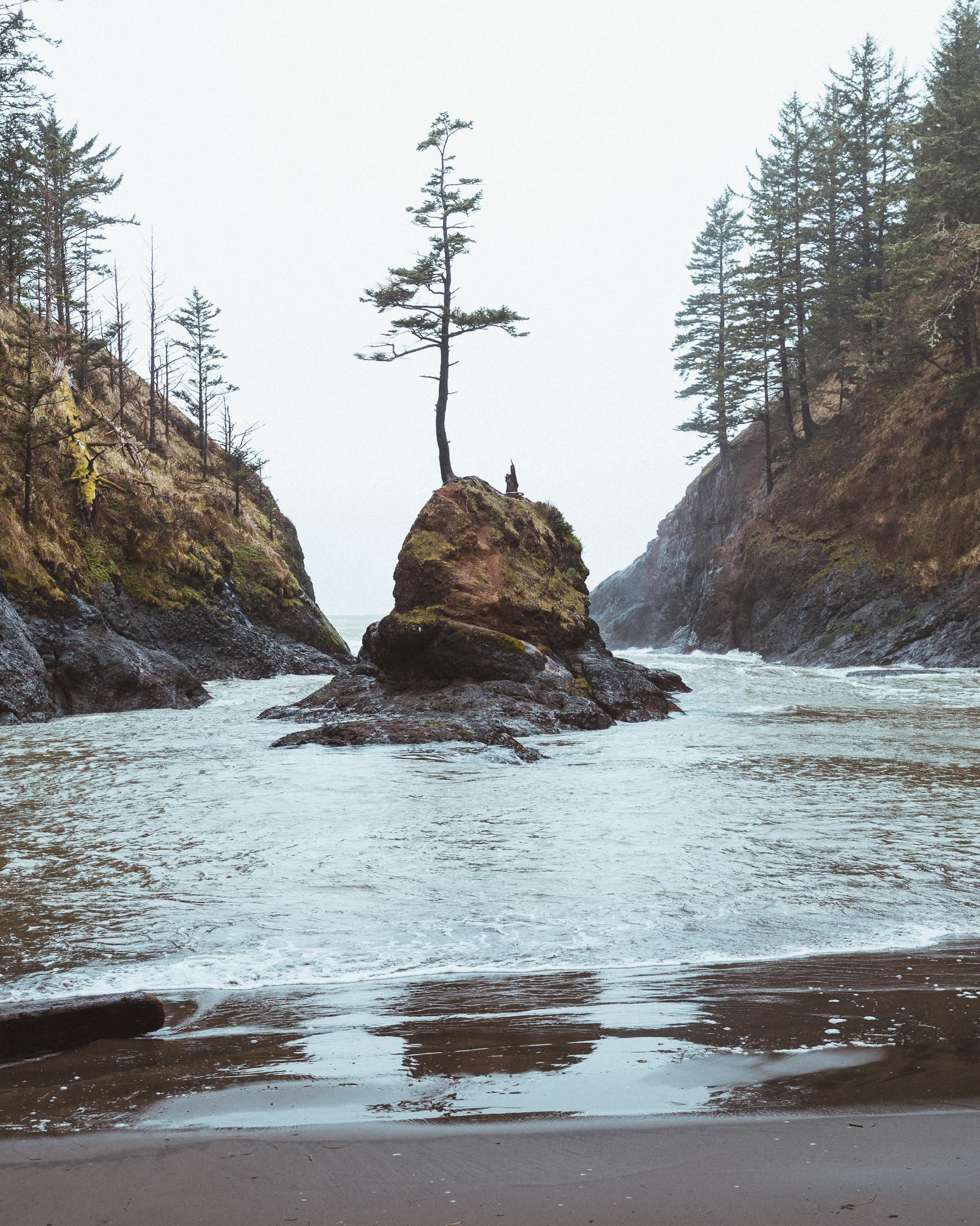 Dead Man's Cove, Washington[OC][1664x2080] r/EarthPorn