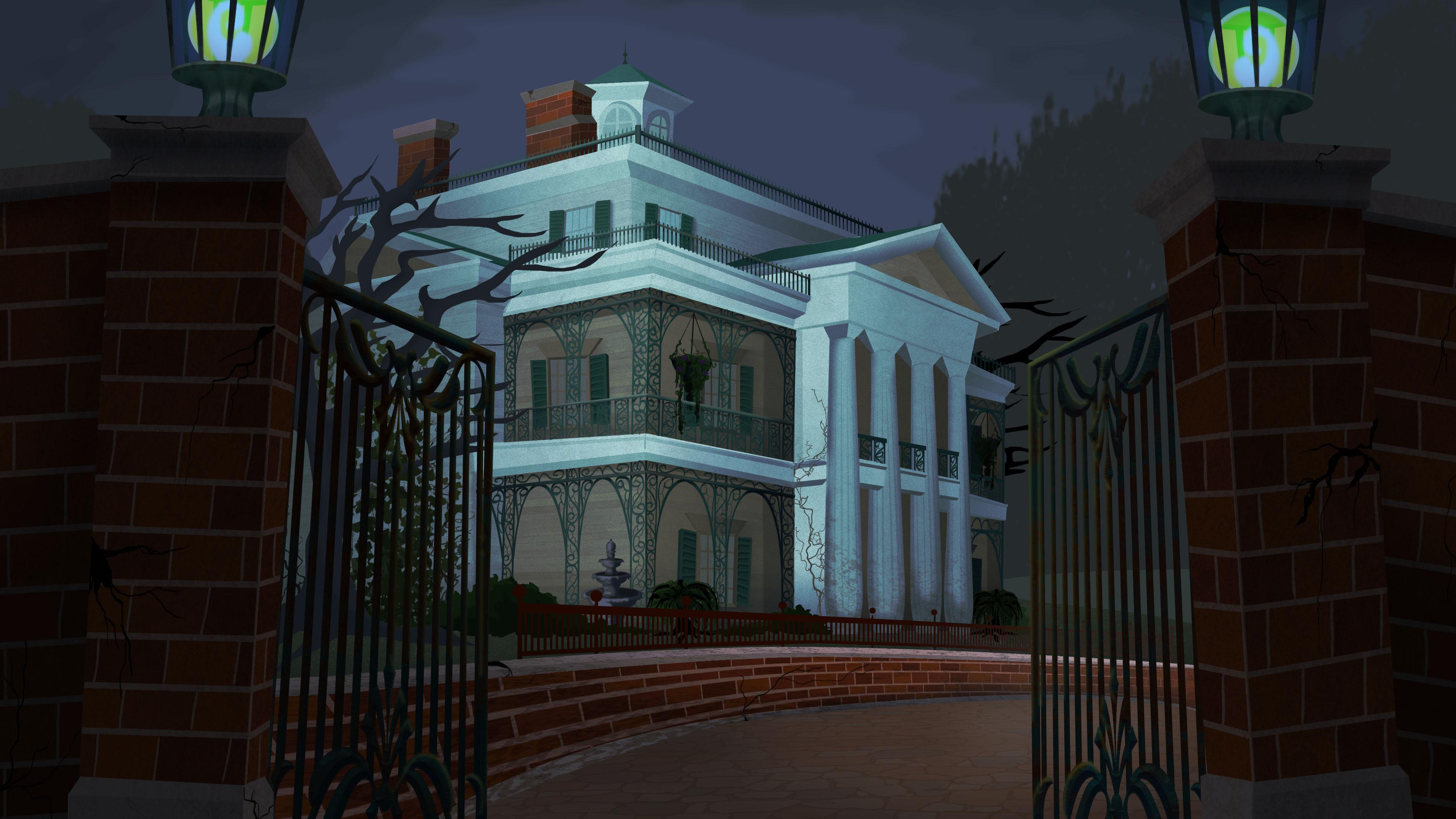 For my own fun I'm designing a fake Haunted Mansion animated show, here