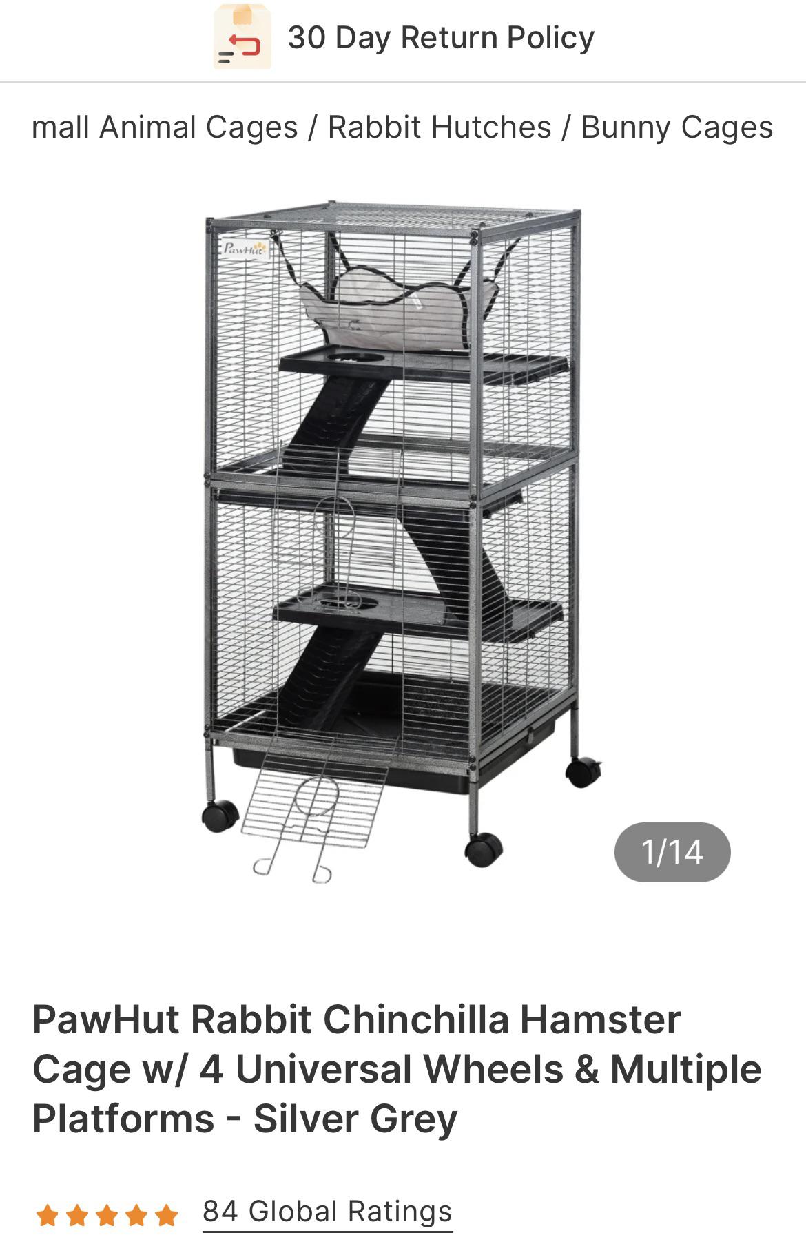Are these cages suitable ? I just ordered 2 for 2 rats per cage but I