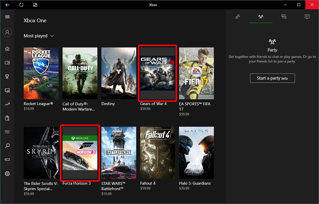 Xbox One Game Covers