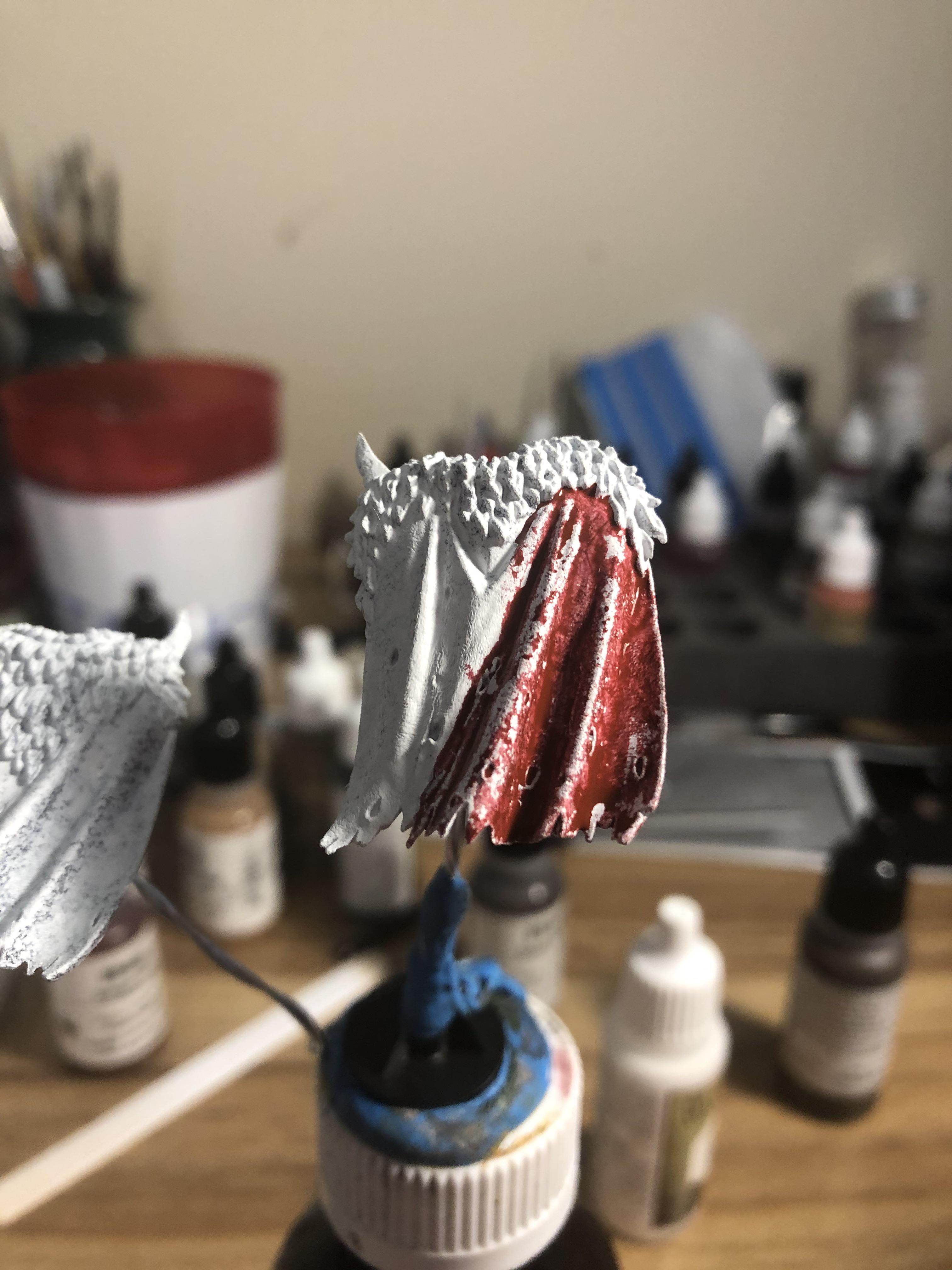 Anyone know why after priming this mini, my paint separates in the