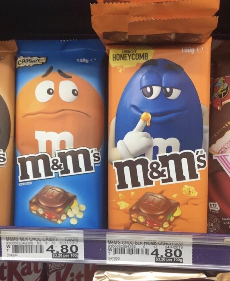 Blursed m&m’s r/blursedimages