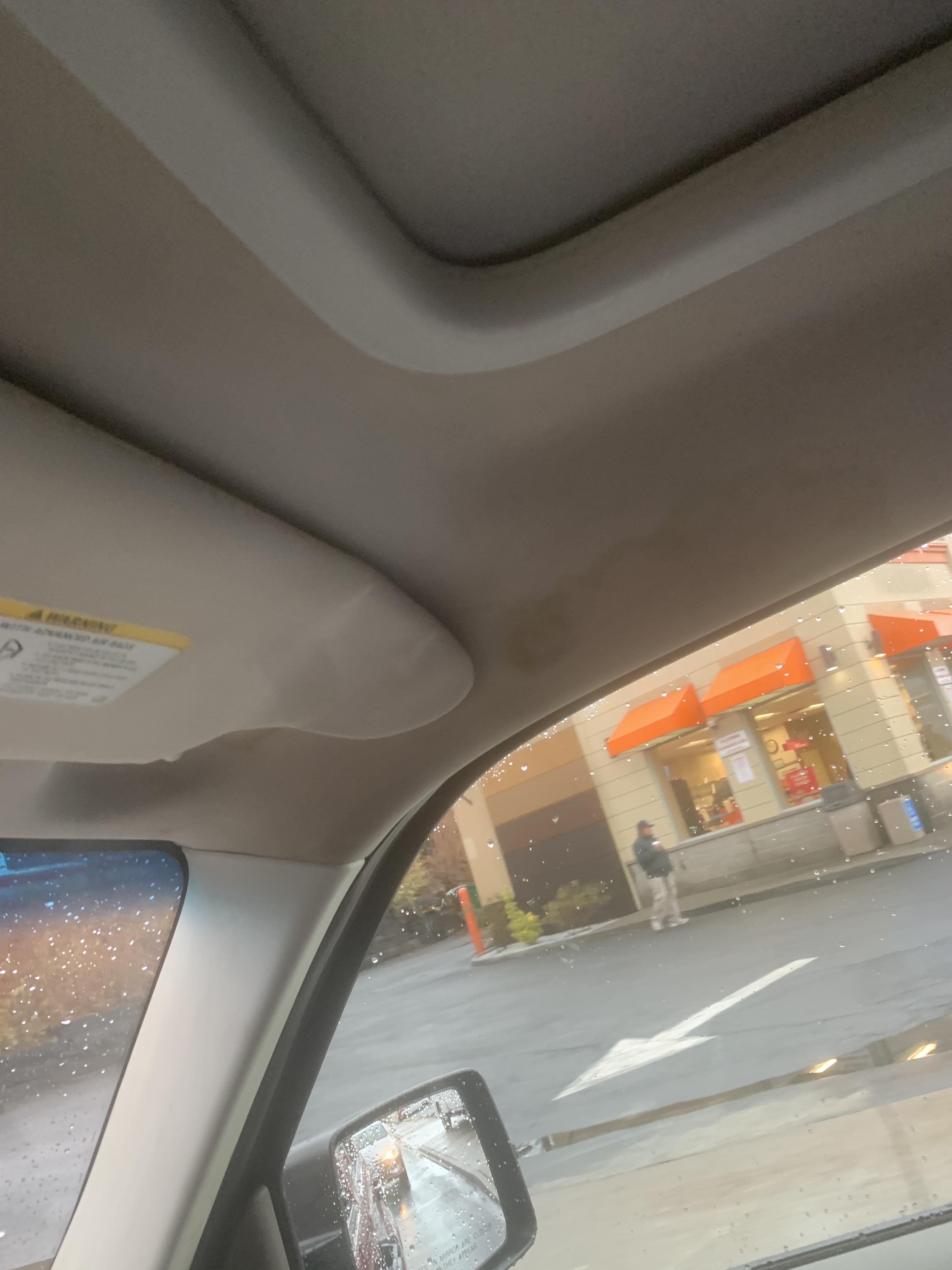 Jeep Liberty 2008 limited glass sun roof seems to be leaking in my
