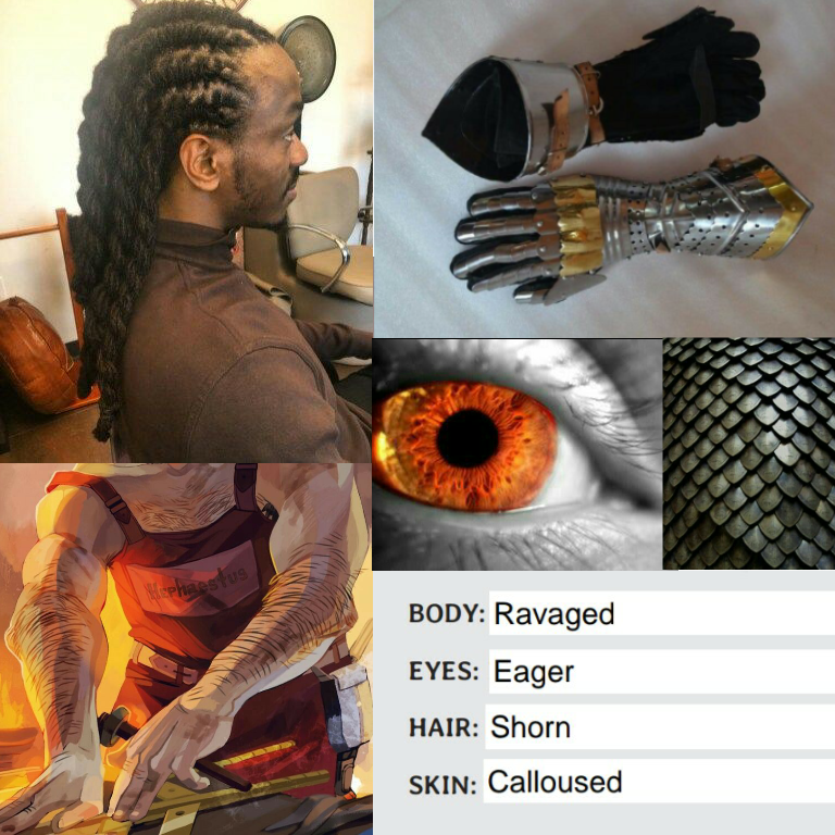 [LFA] Agni Smokefinger, the Burning Soul. My Dwarf Fighter