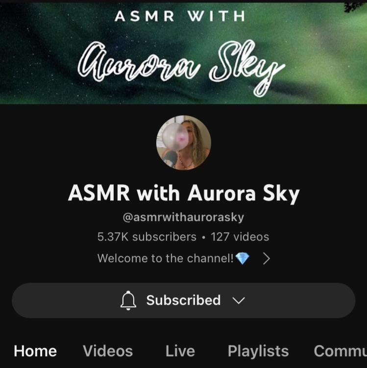 ASMR AURORA SKY : MoreSexyASMRGirls