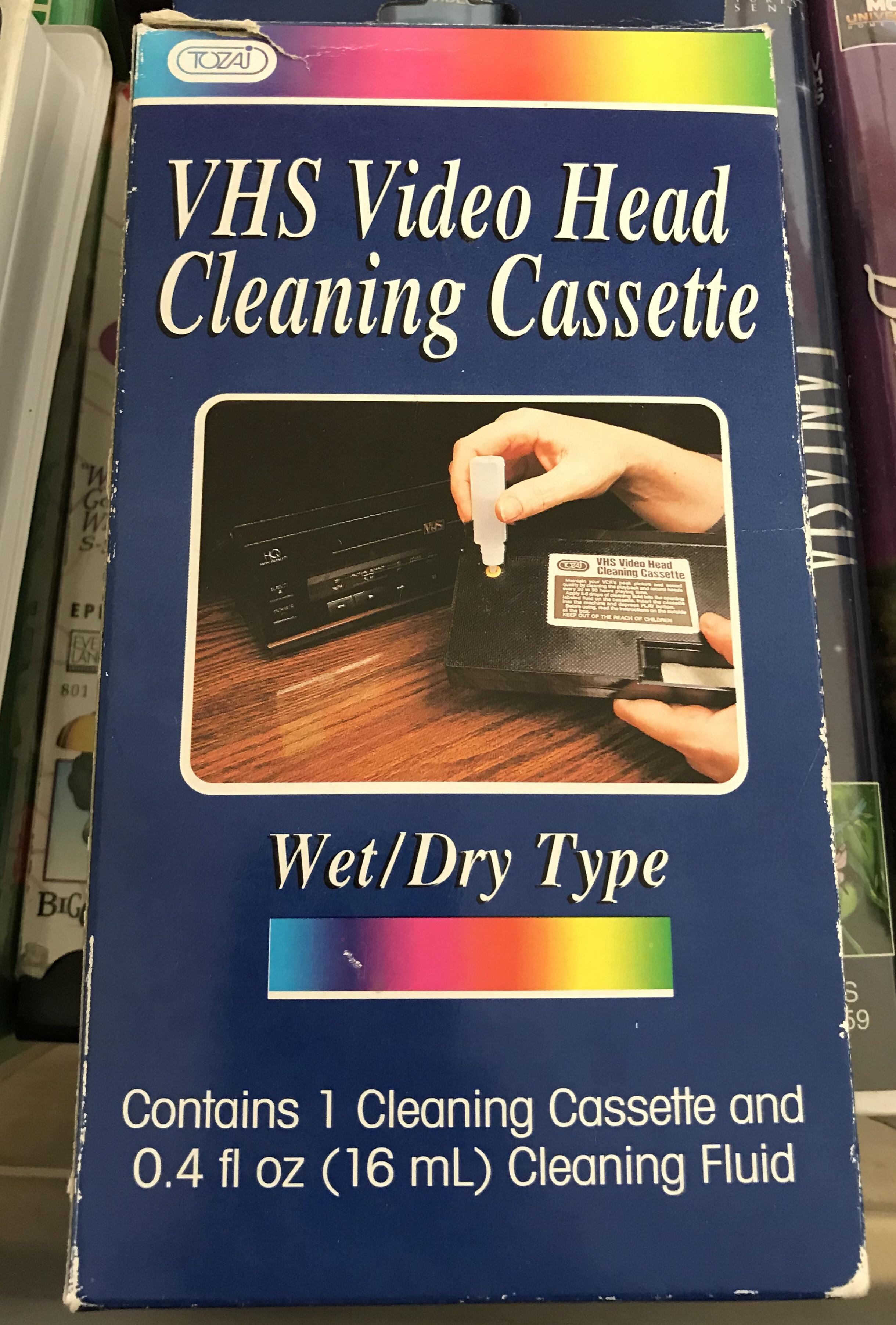 VCR Cleaners r/nostalgia