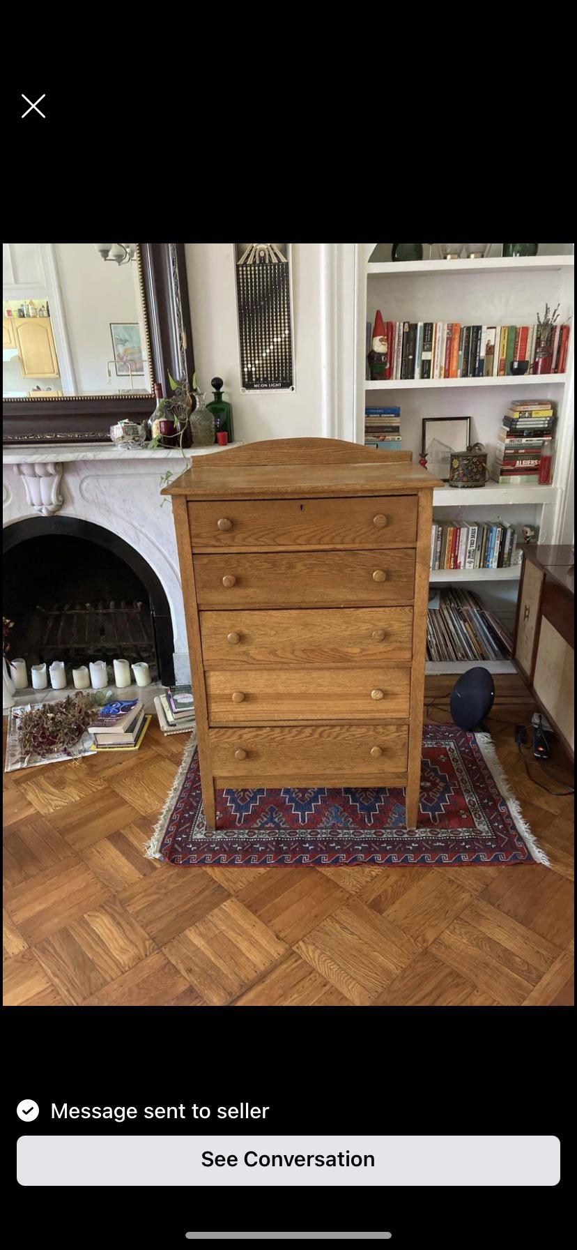 Seeking inspo on how to update this (very) old oak dresser. Any ideas