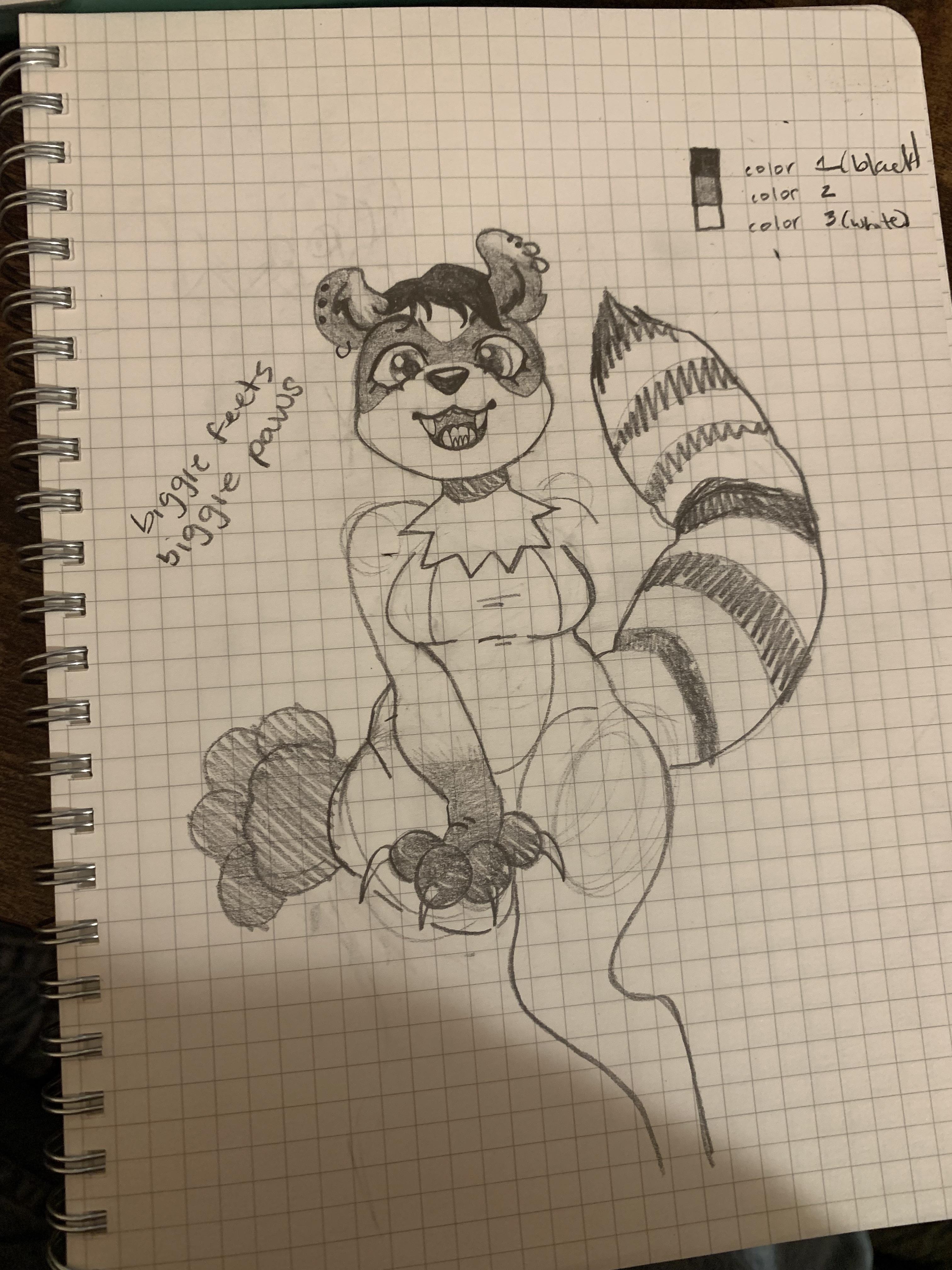 first fursuit attempt; 3 colors and full body. about how much fur