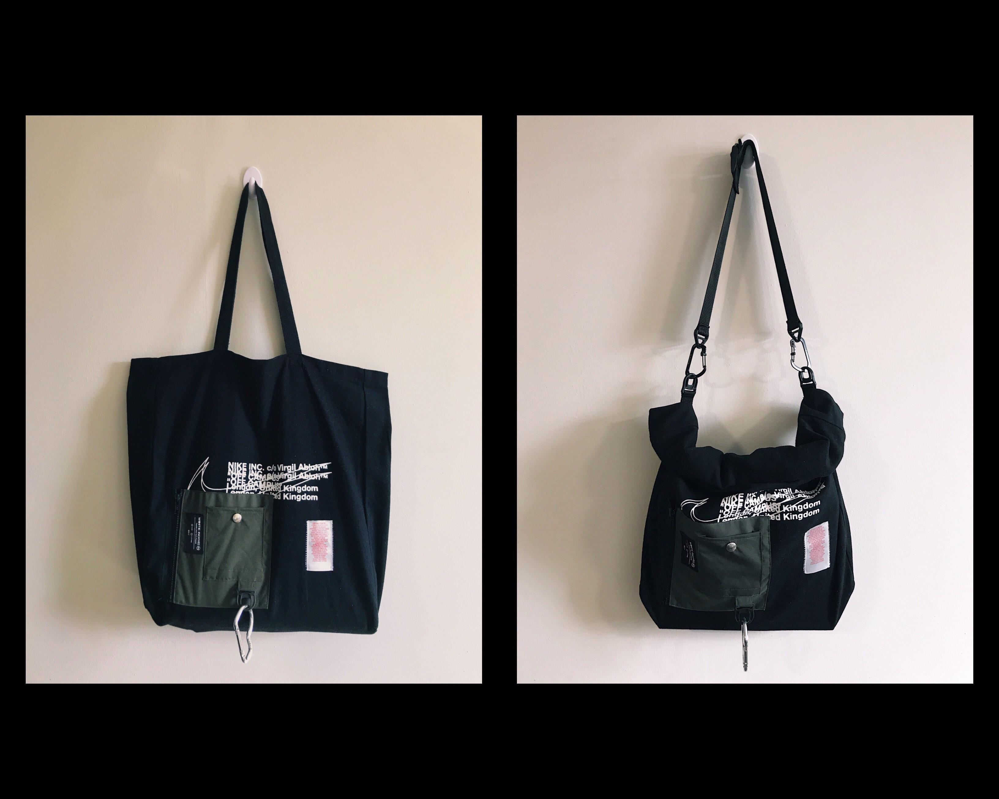 Minor upgrade to the tote bag I posted a few days back r/streetwear