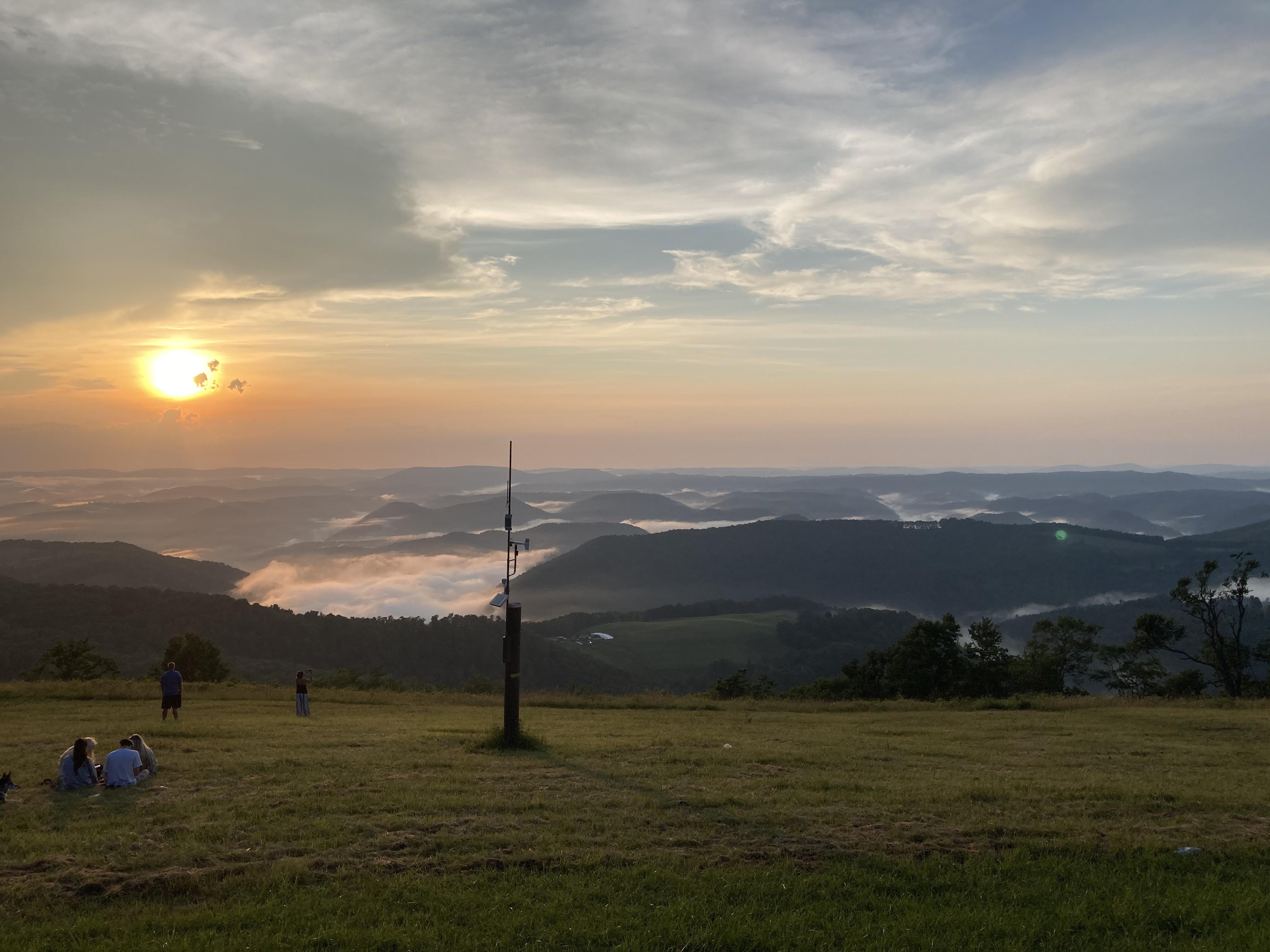 Sunset near Parsons WV r/WestVirginia