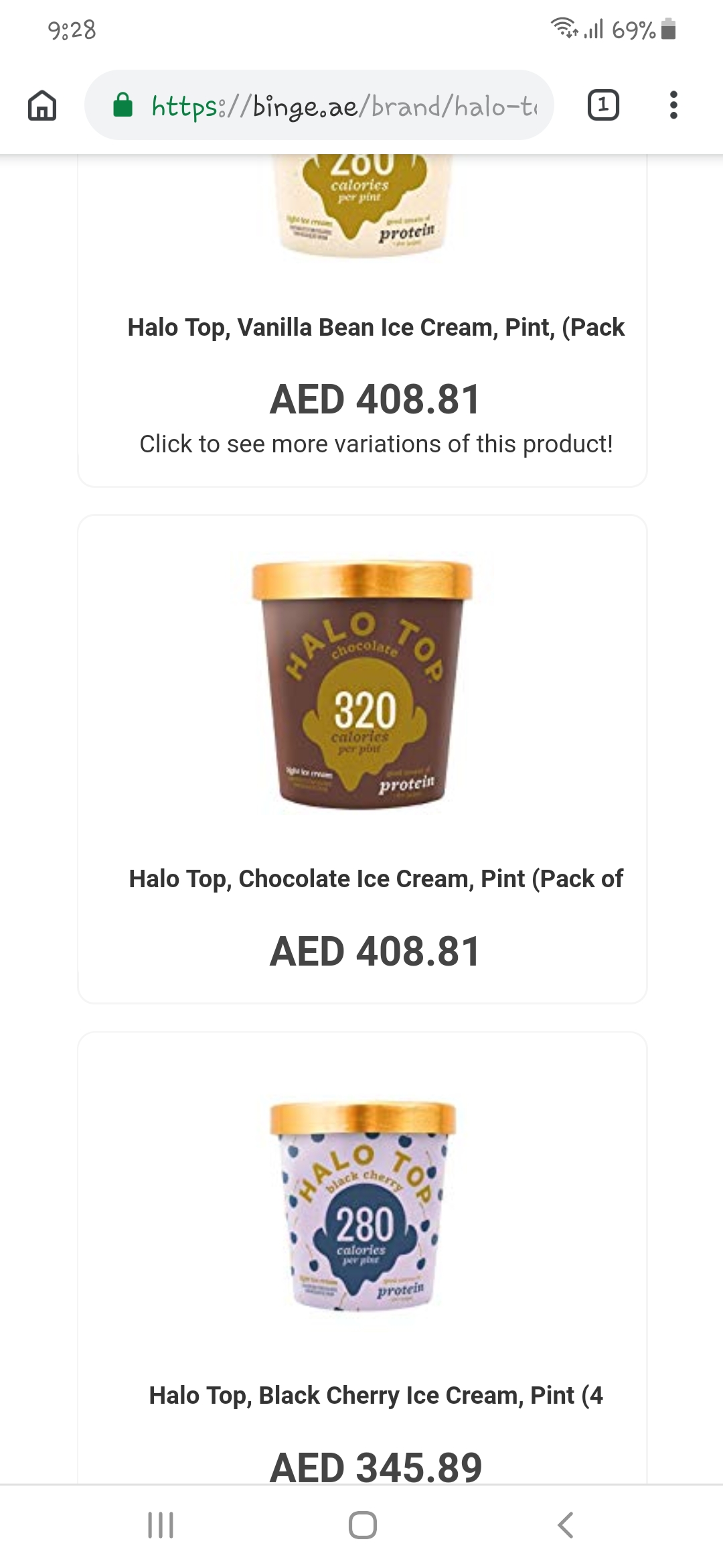 I just wanted some low calorie ice cream r/dubai