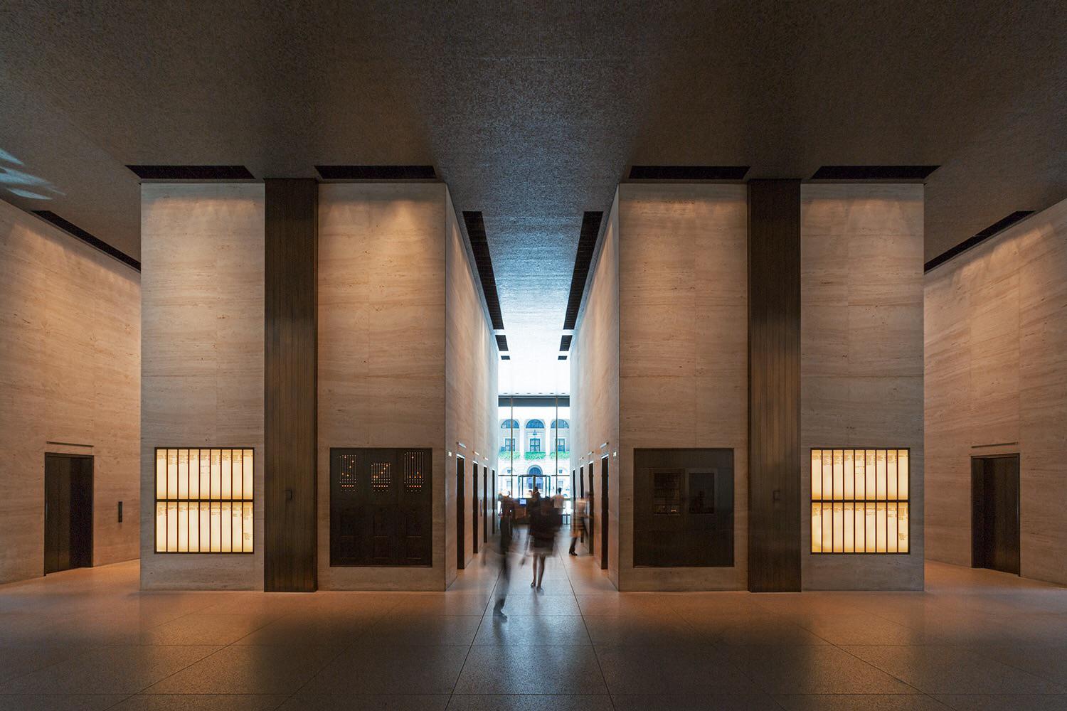 Seagram Building Lobby. New York City. Mies Van Der Rohe, Philip