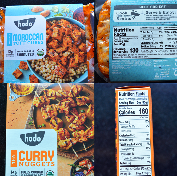 great Target finds Moroccan tofu for 130 cal, 13g P per serving and