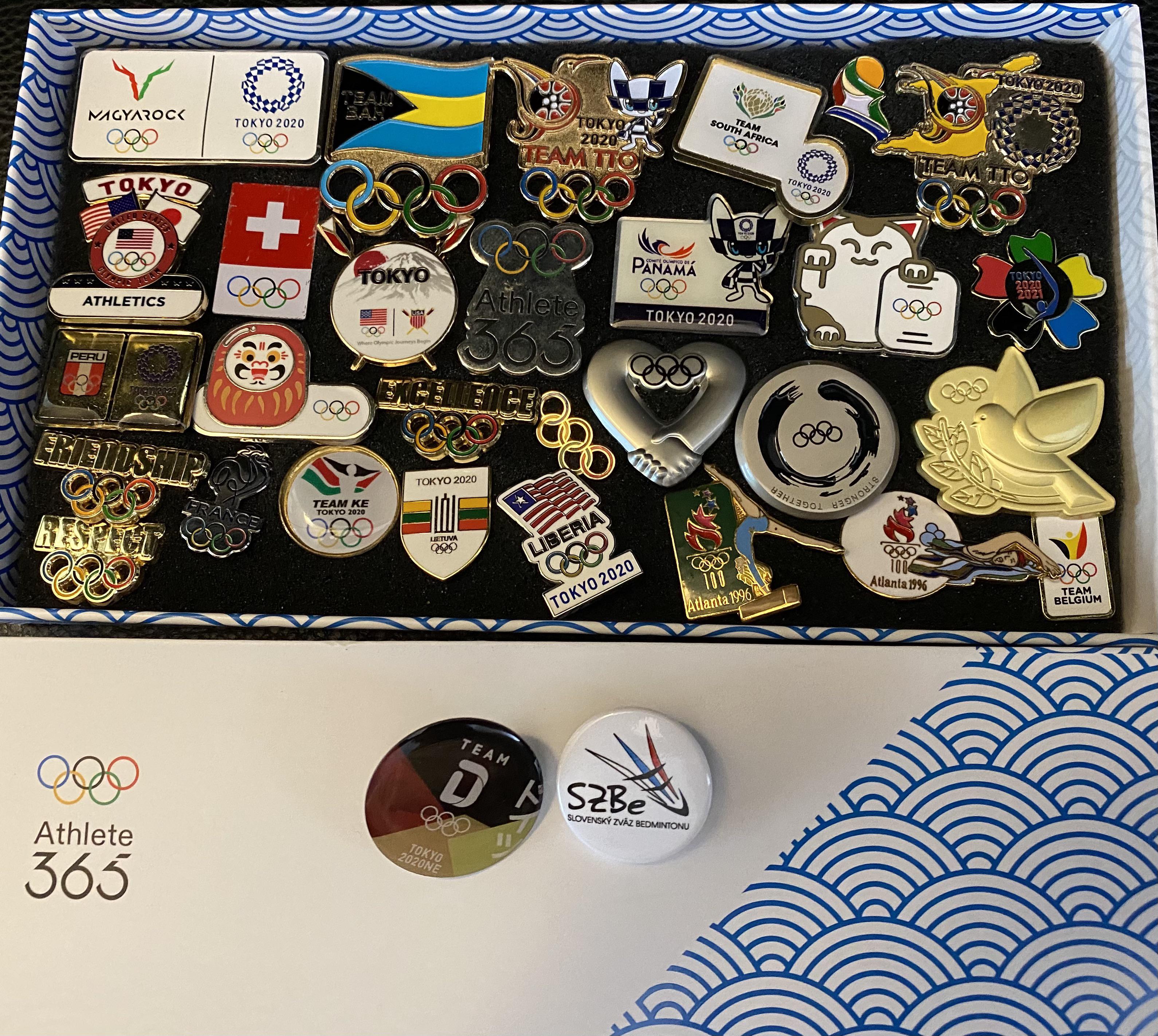 Tokyo 2020 pin collection r/olympics
