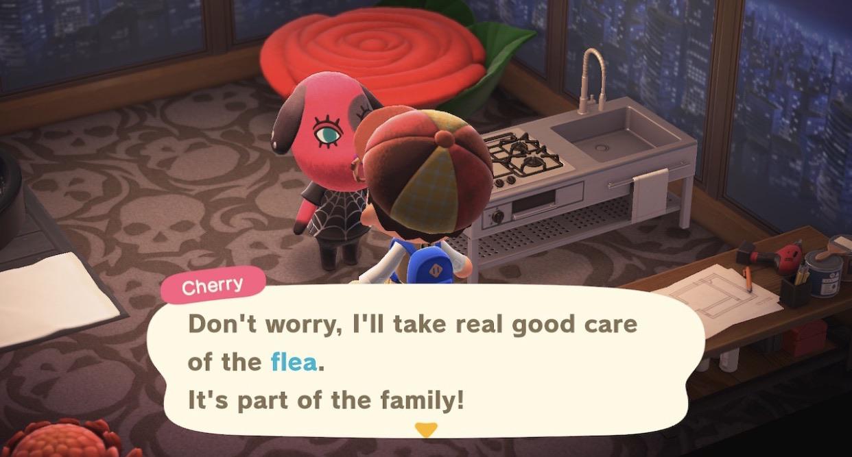 That moment when a villager just bought a flea... r/AnimalCrossing