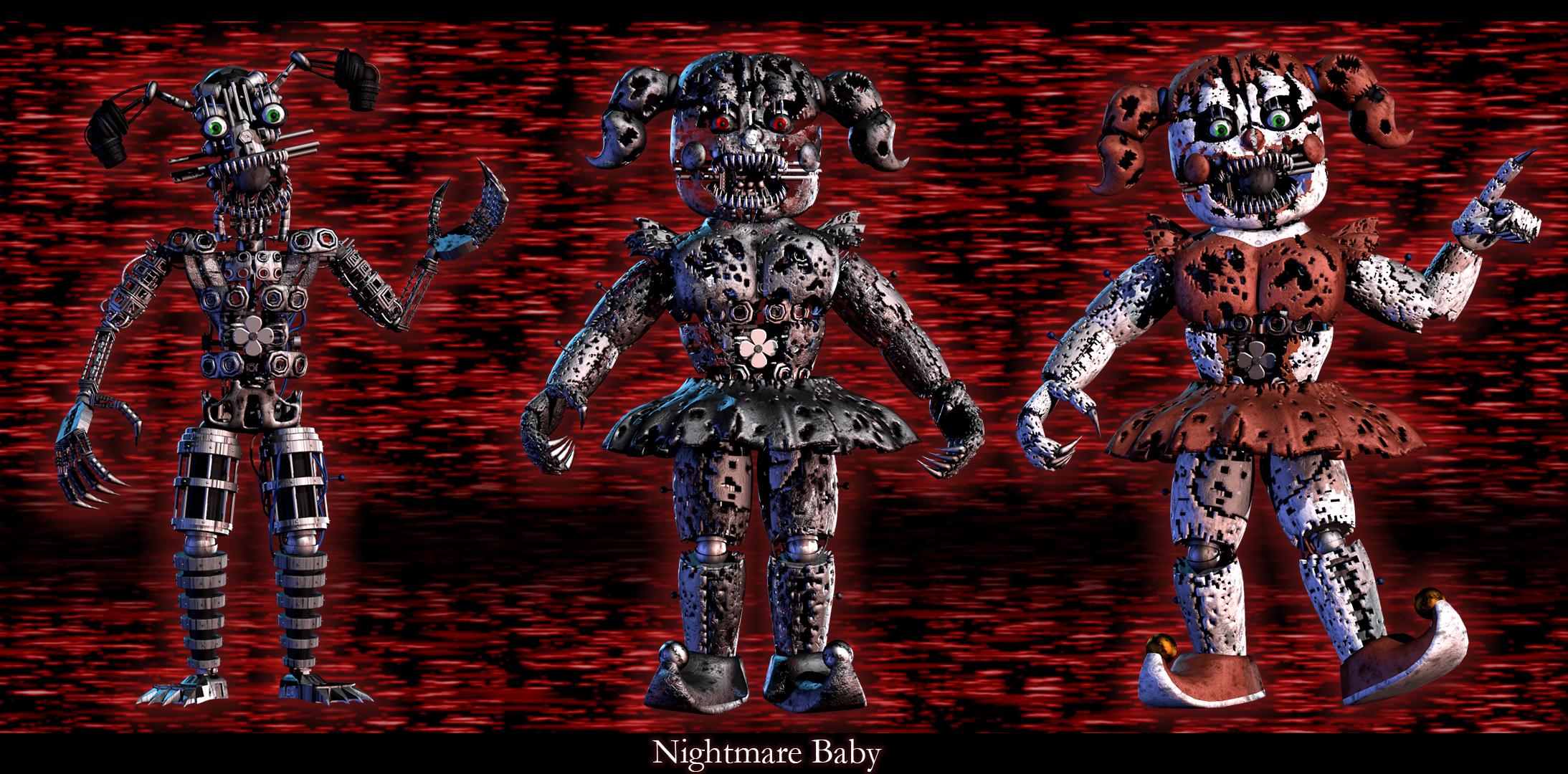 NightmareBaby. fivenightsatfreddys