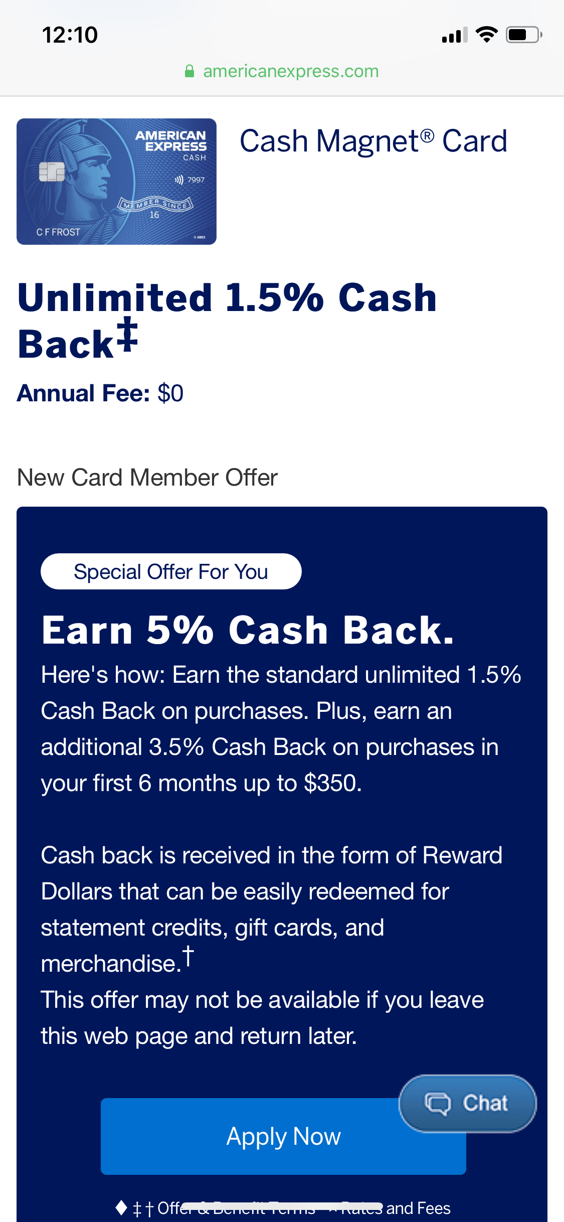 New cash sign up bonus. r/amex