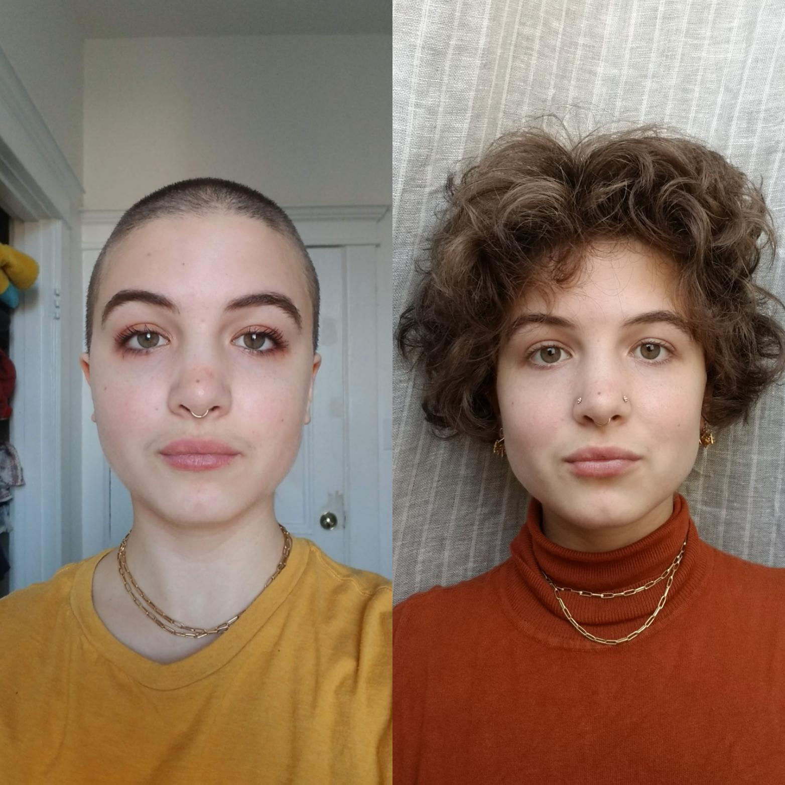 A 8 months hair growth progress!!! I can finally see my natural texture