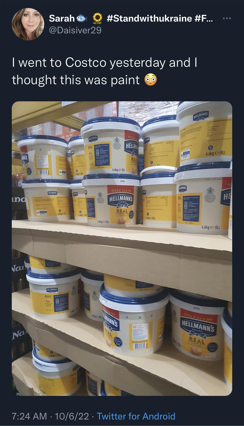 Narrator It wasn’t paint r/Costco
