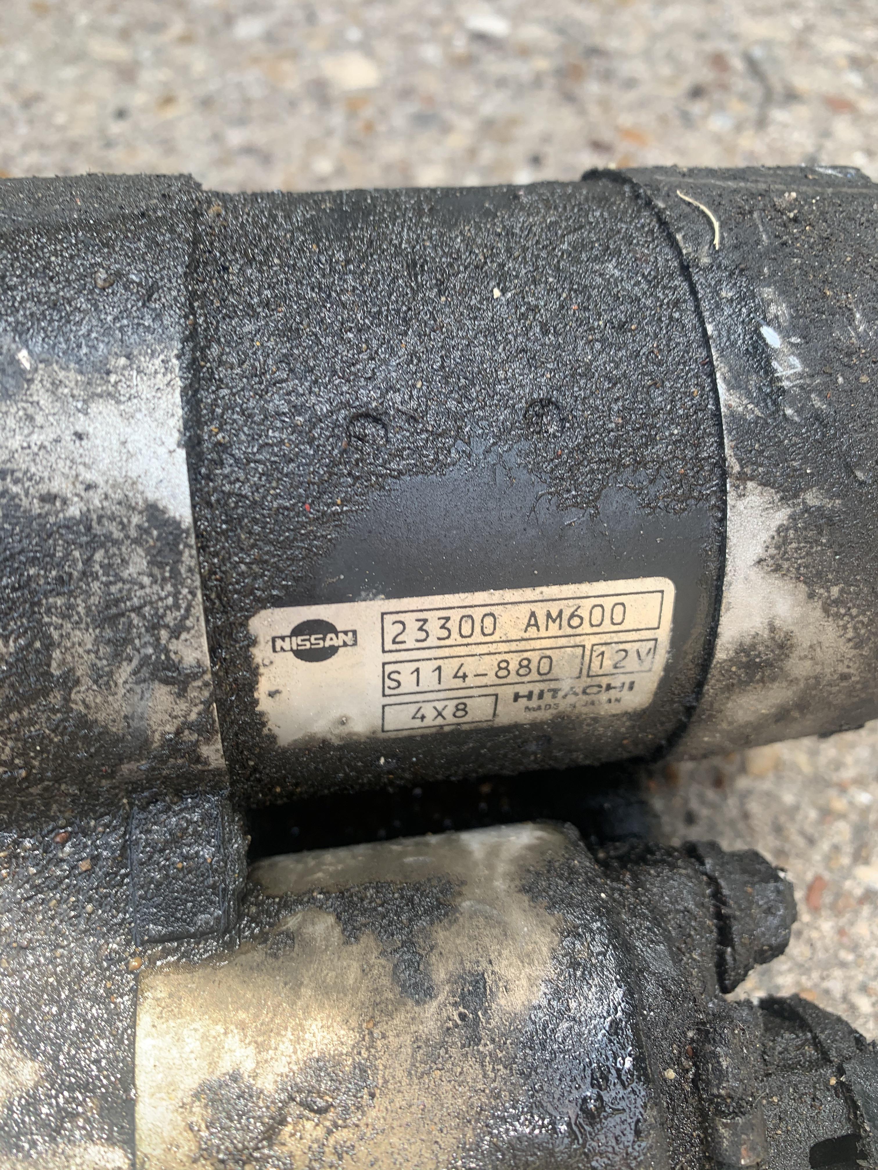 Starter went bad a little while back, finally had time to replace it