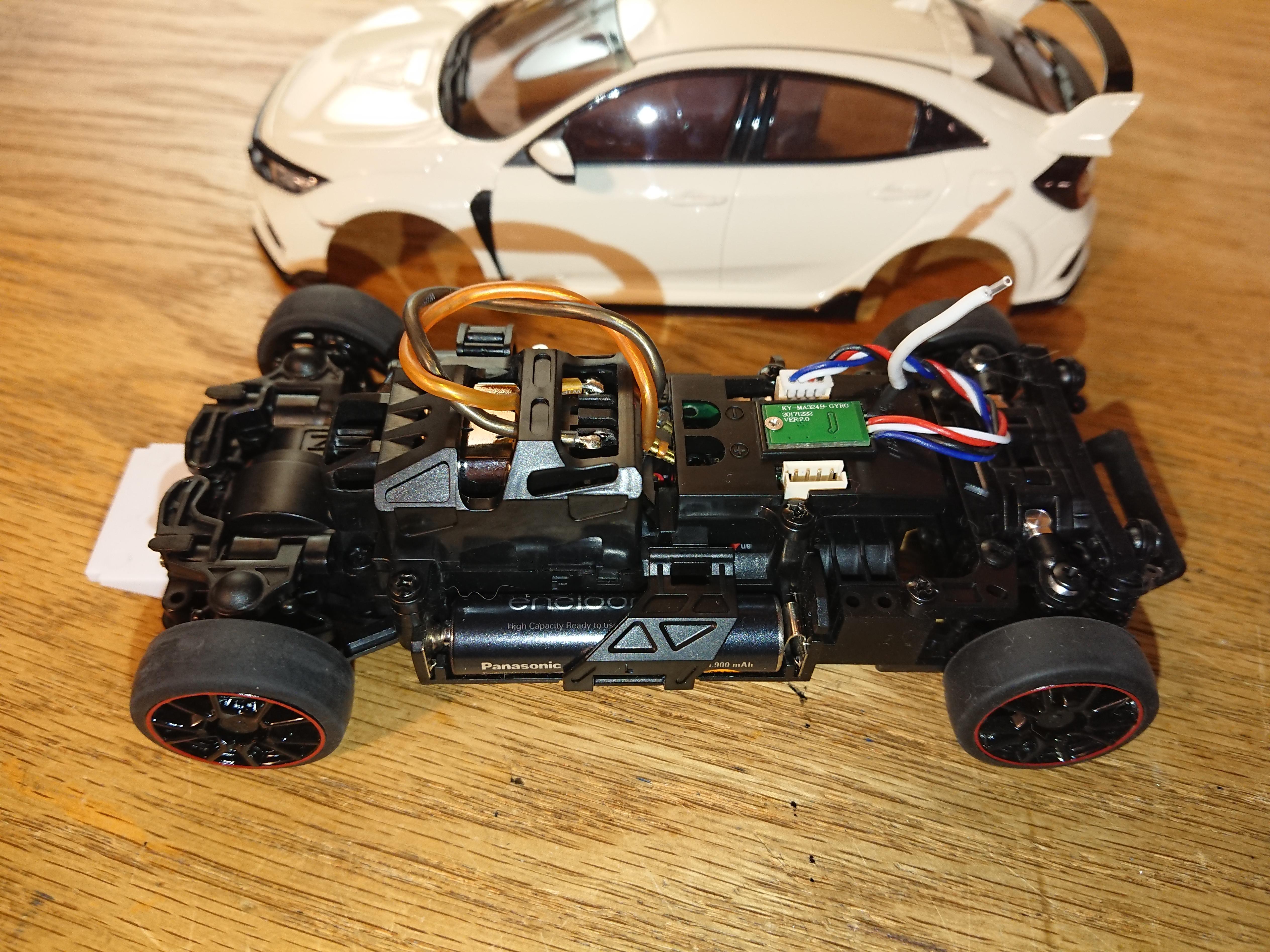 Just got a Kyosho MiniZ MA030 FWD. I've added a PN Racing 50t motor