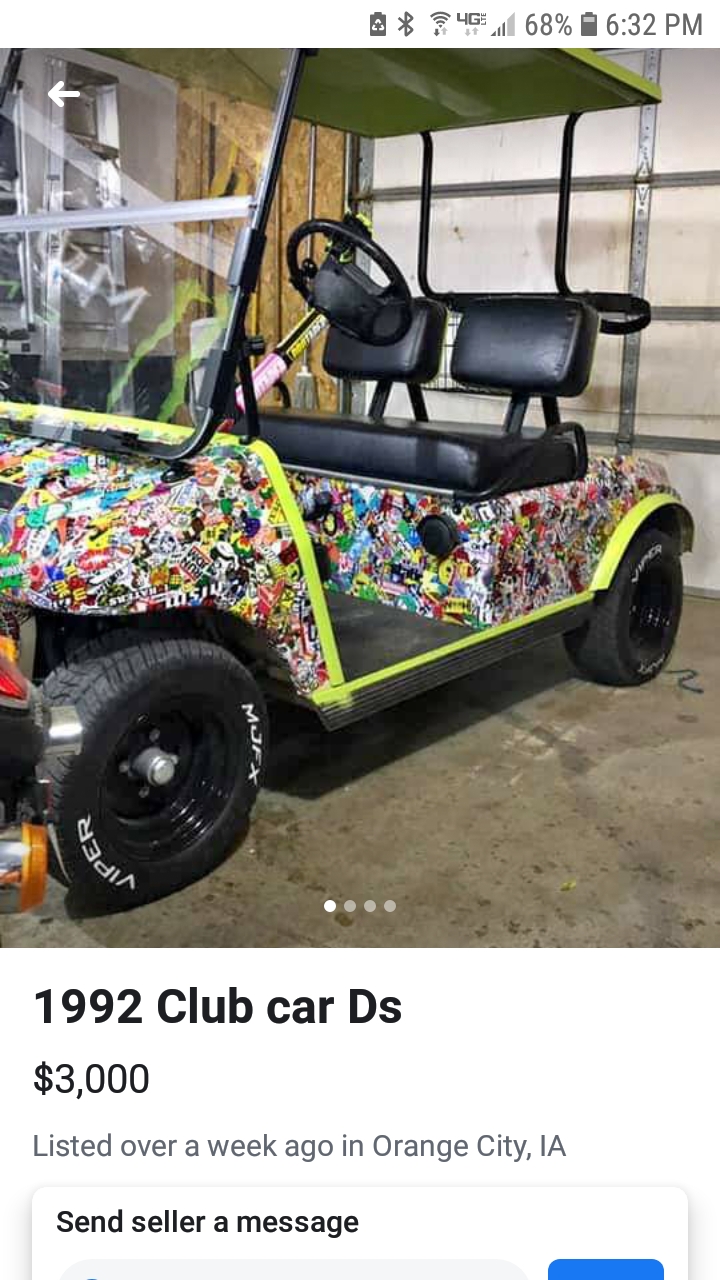 The best golf cart ever r/AwesomeCarMods