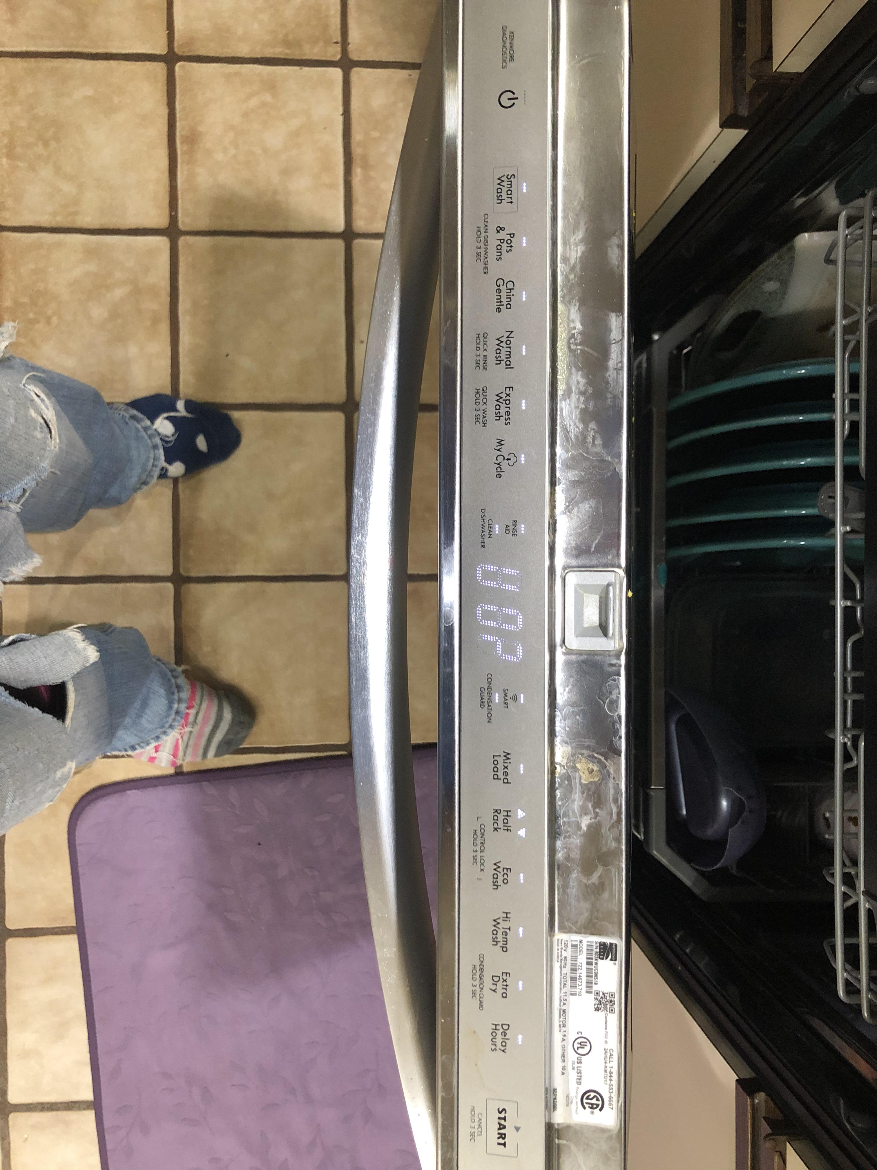 Kenmore Elite dishwasher acting like no power. r/Appliances