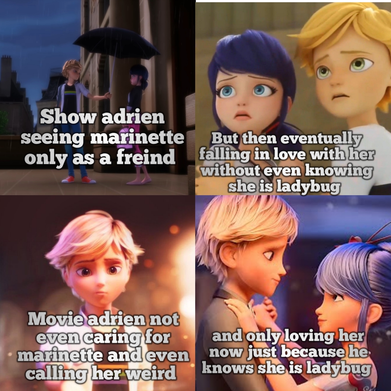 The one thing the show did better than the movie r/miraculousladybug