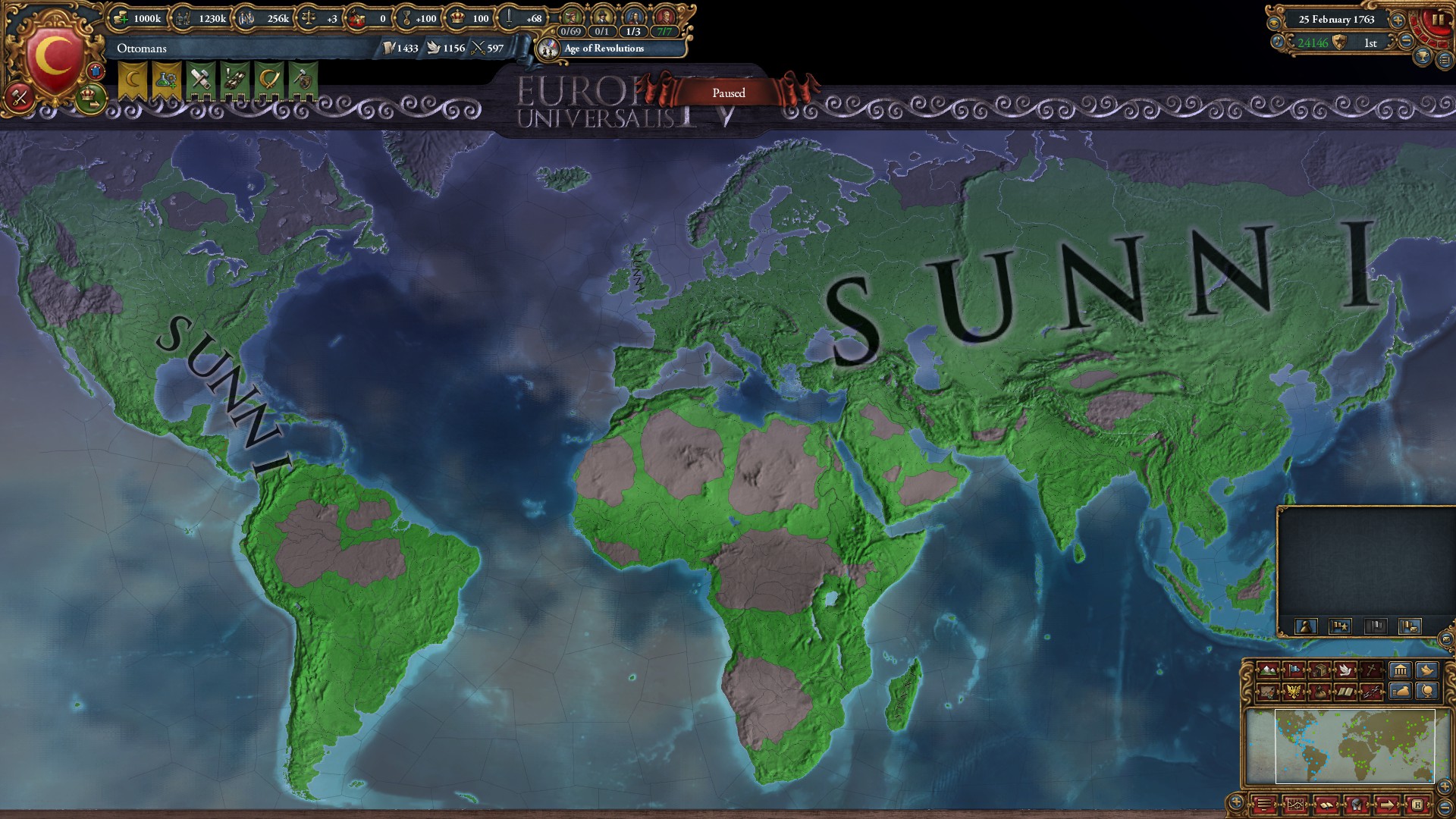 One Faith as the Ottoman r/eu4