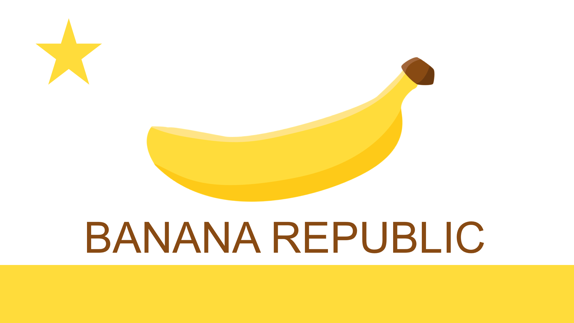 Banana Republic in the style of California r/vexillology