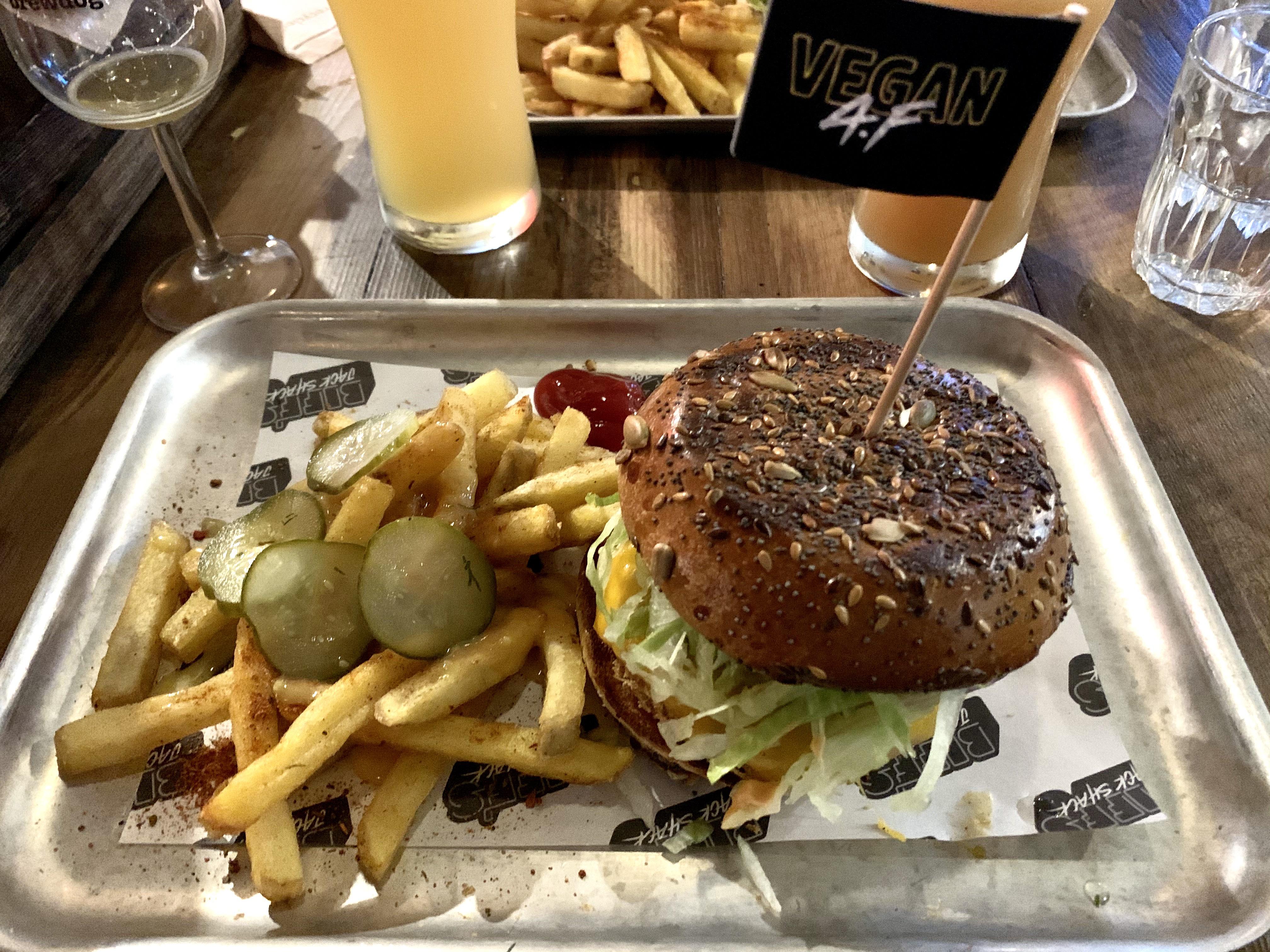 Dalston, London Brewdog pub now has an entirely vegan menu this is a