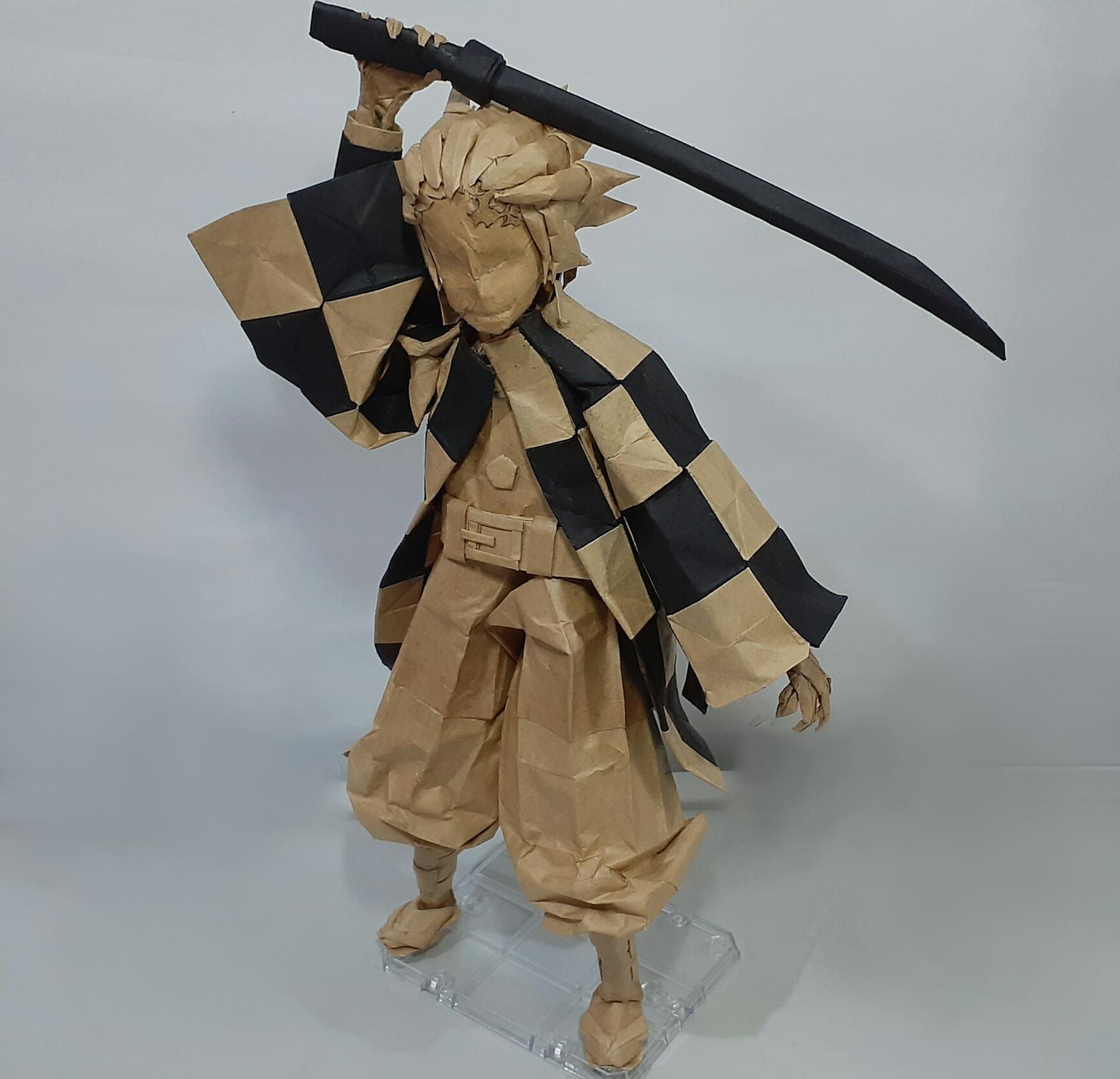 Tanjiro Kamado Of Demon Slayer,Something that i Designed and Folded to