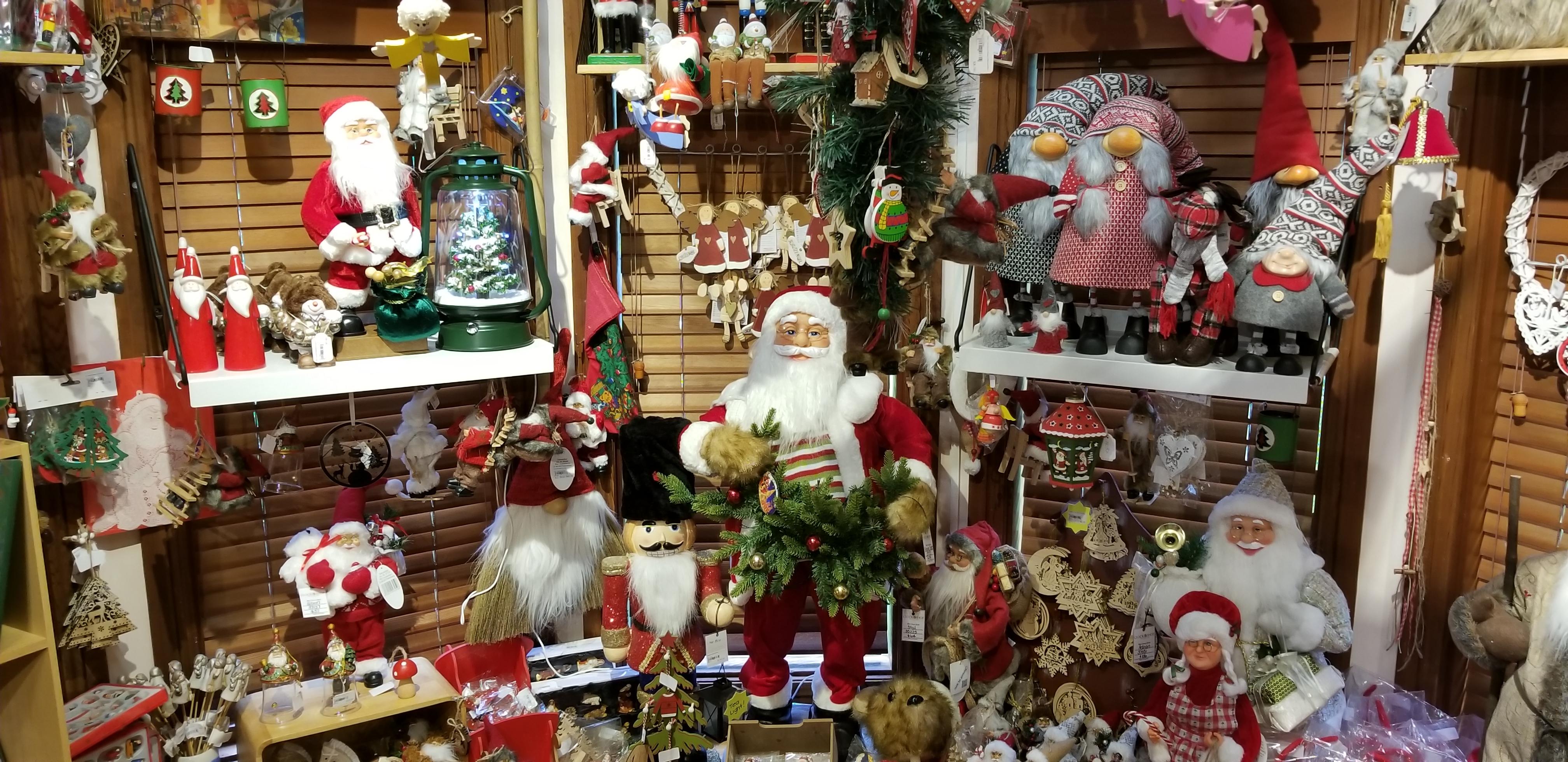 Christmas forever at the Clock Shop, Montville, Queensland, Australia