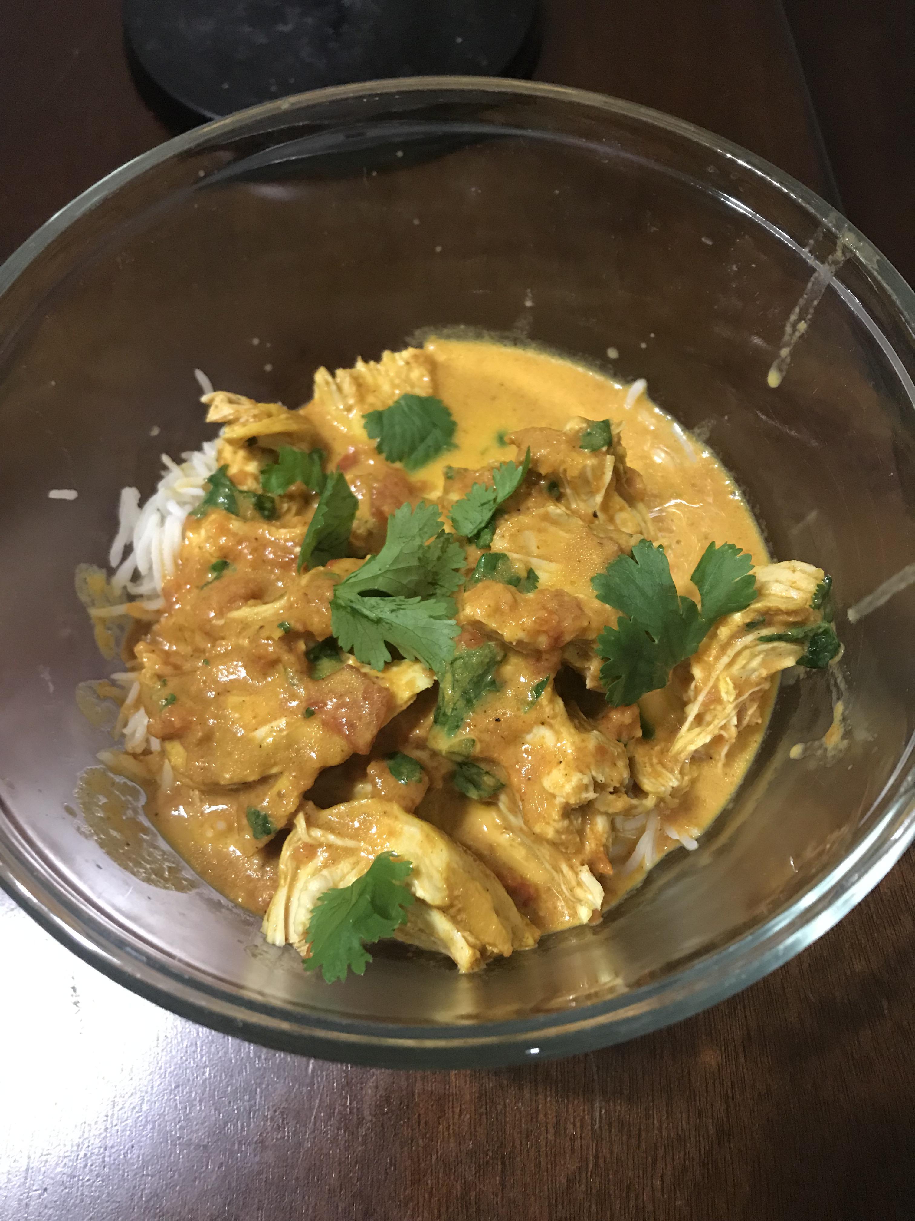 I made the famous two sleevers butter chicken. It was absolutely delicious but next time I would